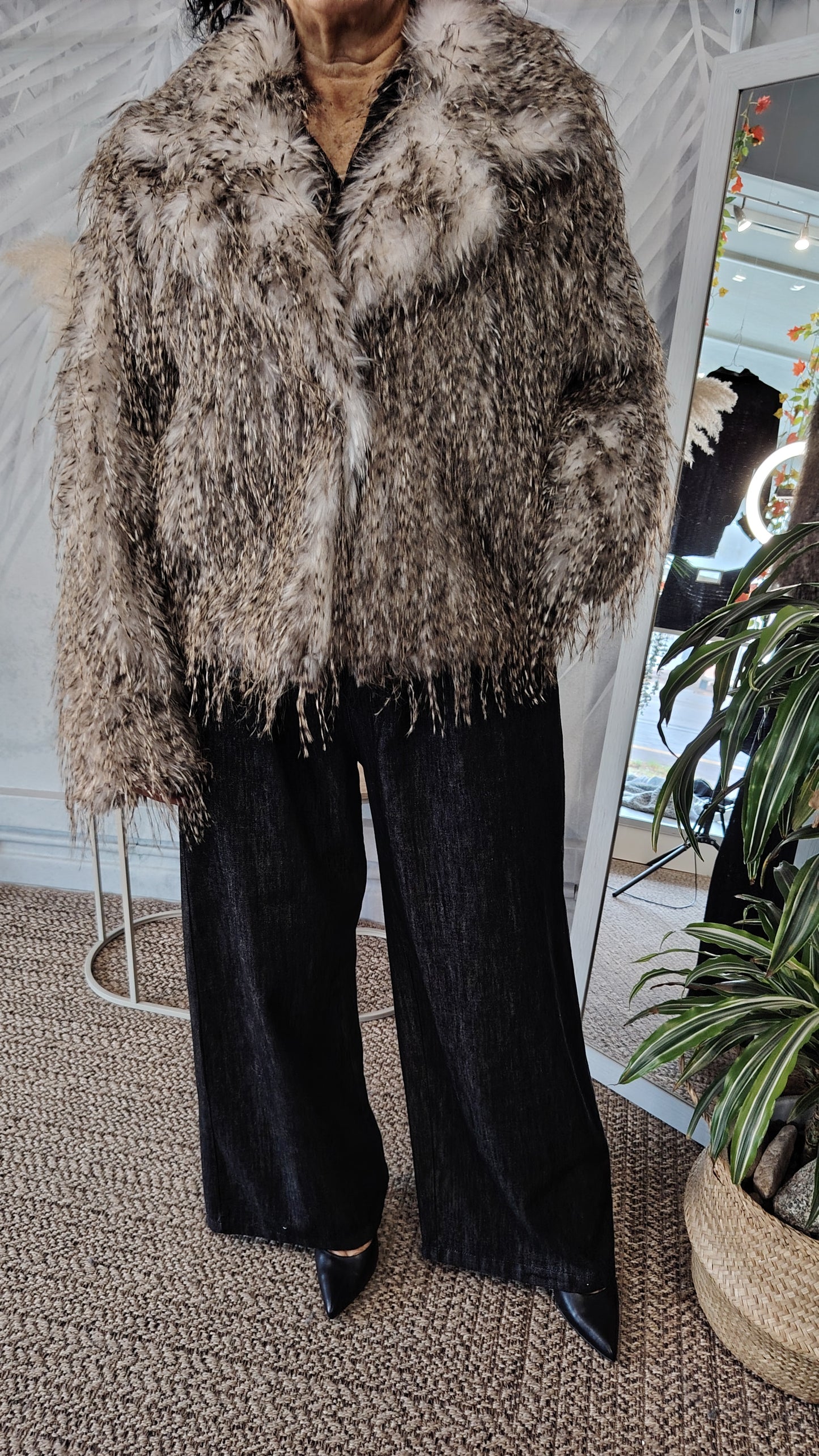 Pelliccia ecologica ciuffetti