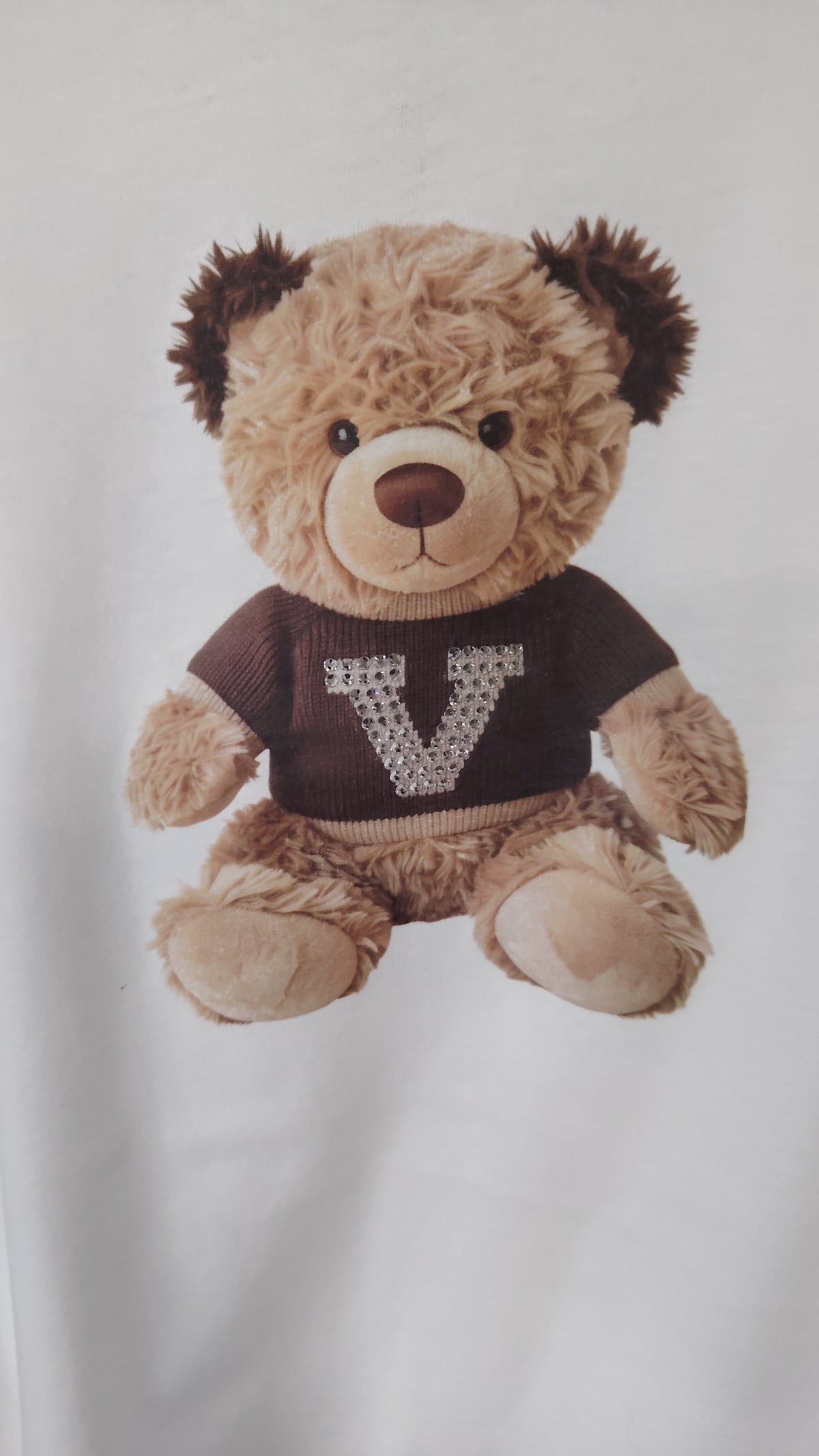 T-shirt Vicolo orsetto con pull