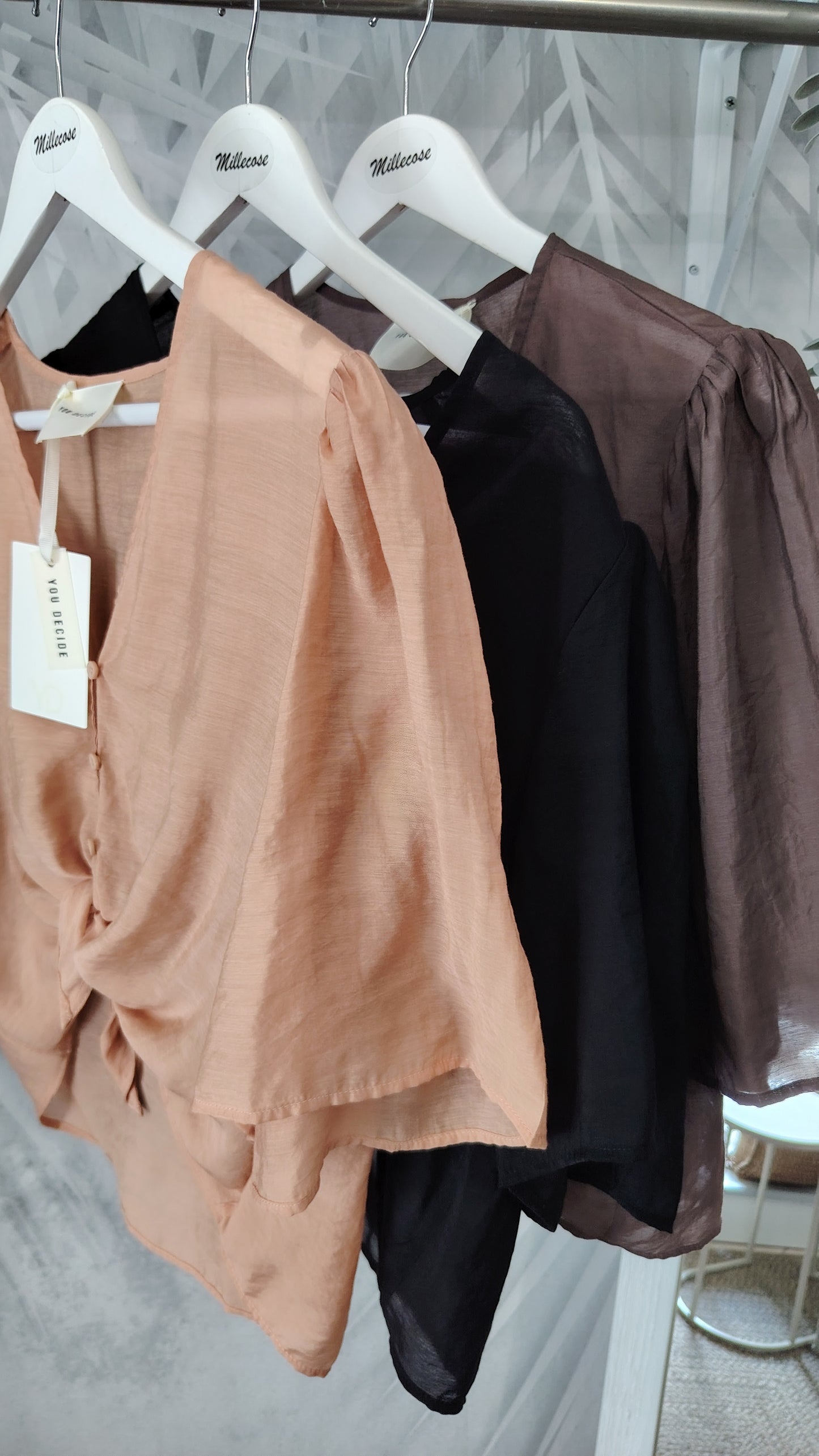Blusa scollo a V