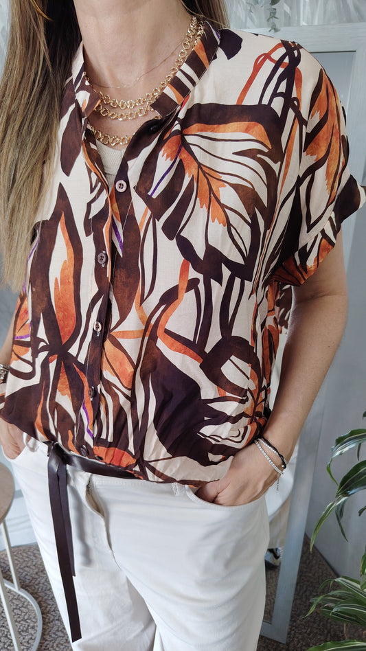 Camicia fantasia jungle