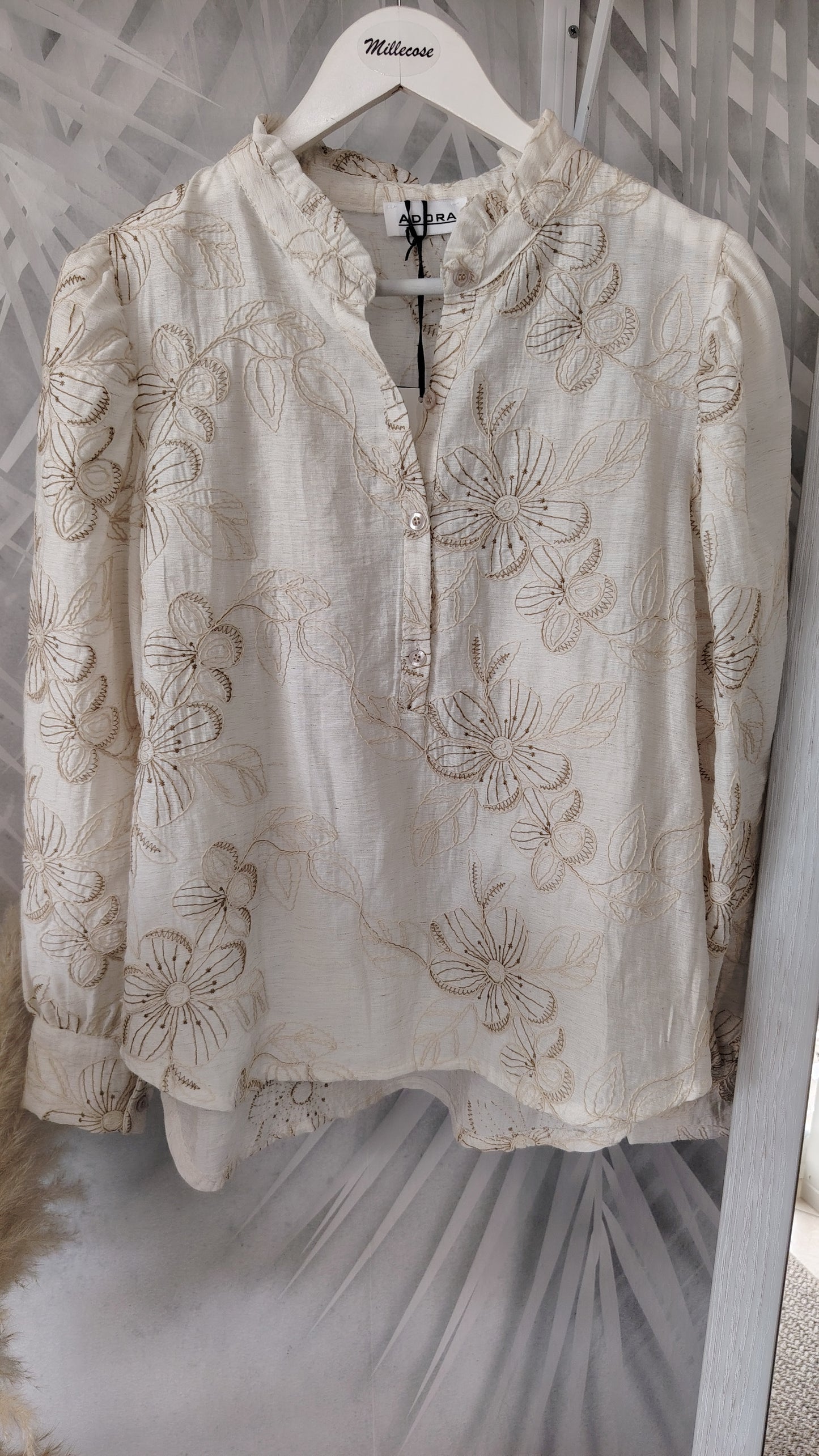 Camicia coreana ricami