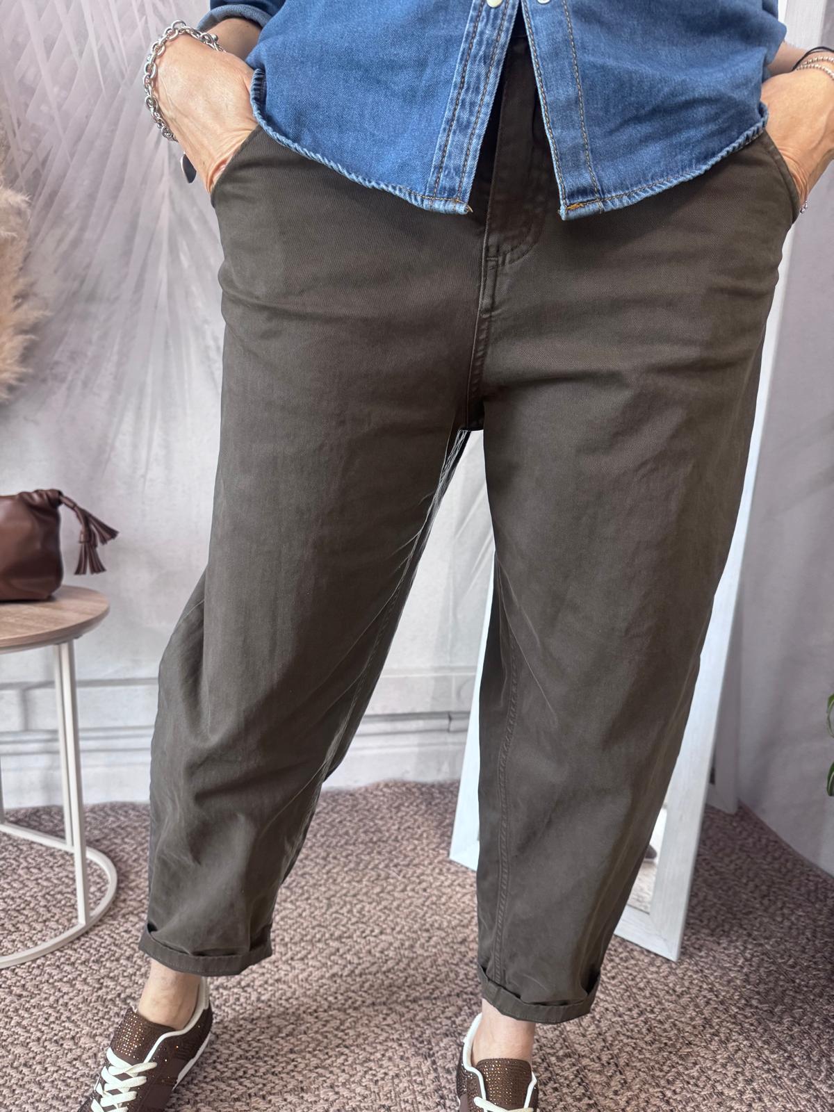 Pantalone baloon cotone