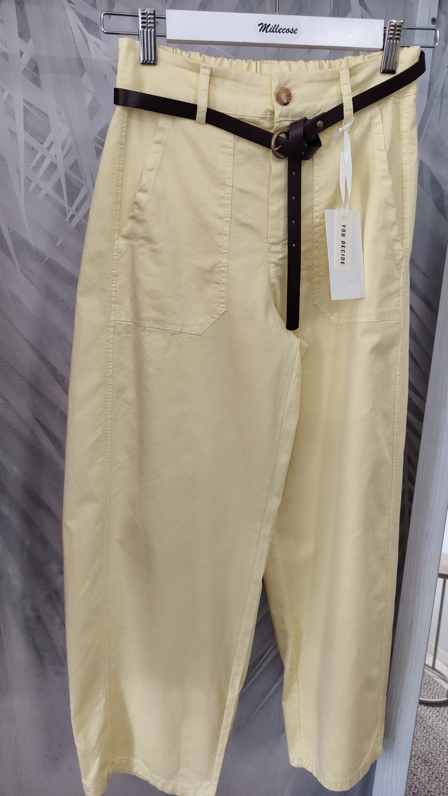 Pantalone barrel leggero