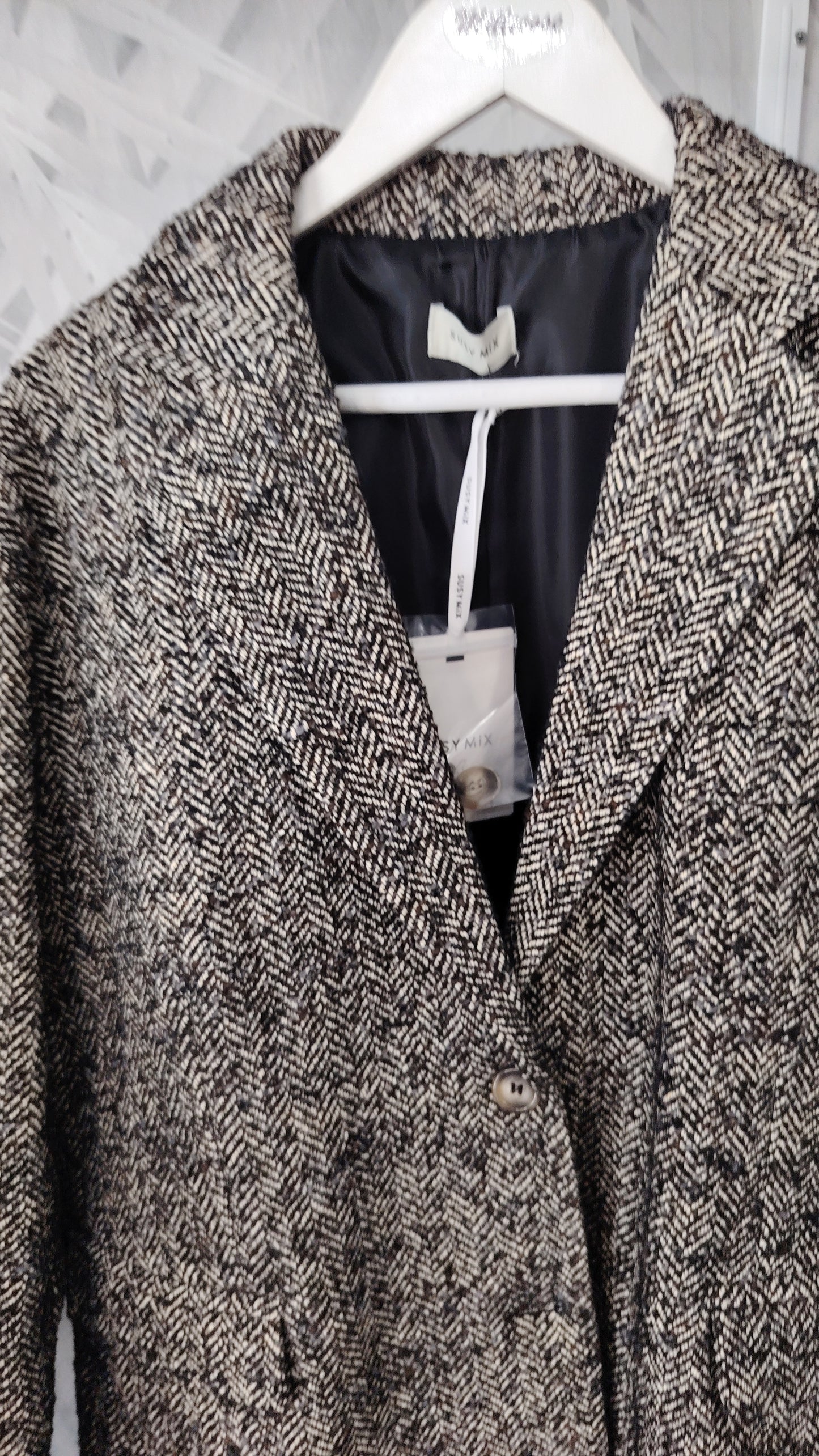 Giacca cappotto spinata