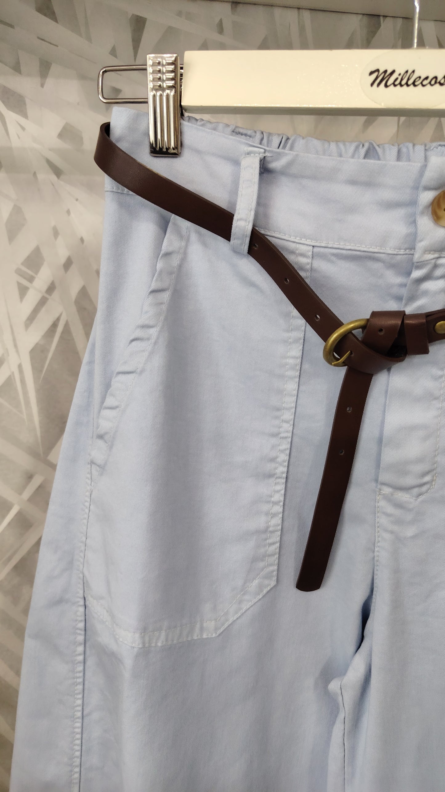 Pantalone barrel leggero