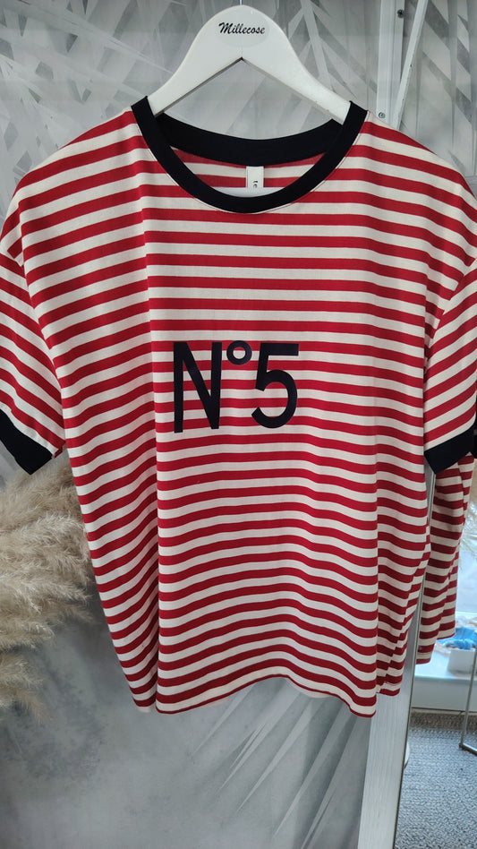 T-shirt righe N.5
