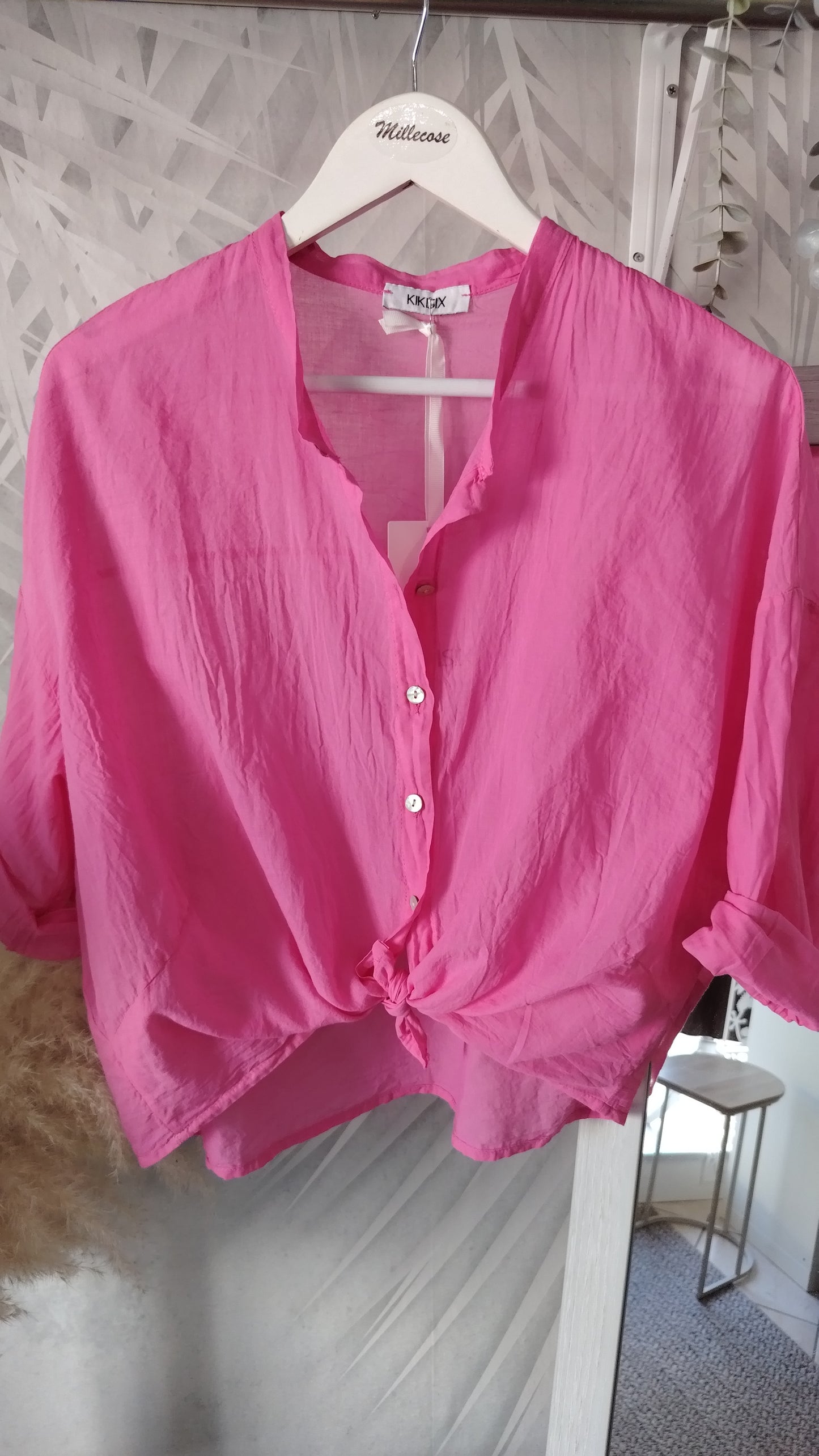Camicia in mussola di cotone