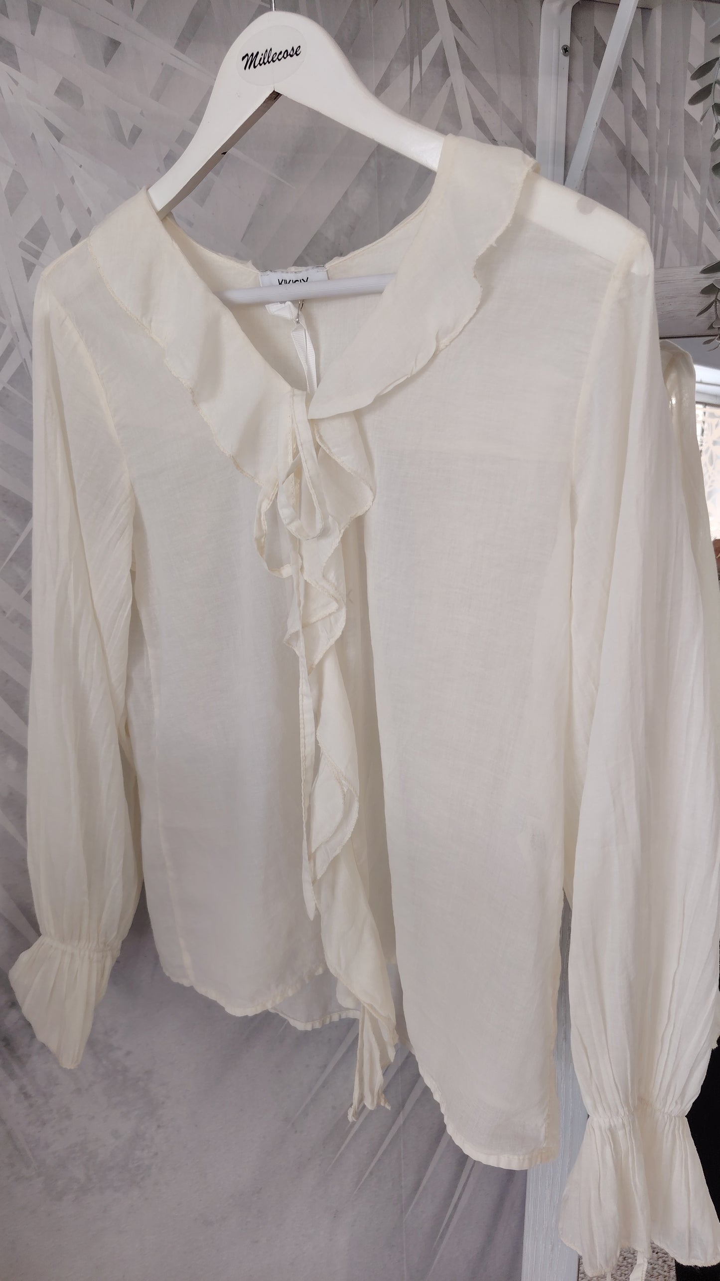 Blusa con rouches