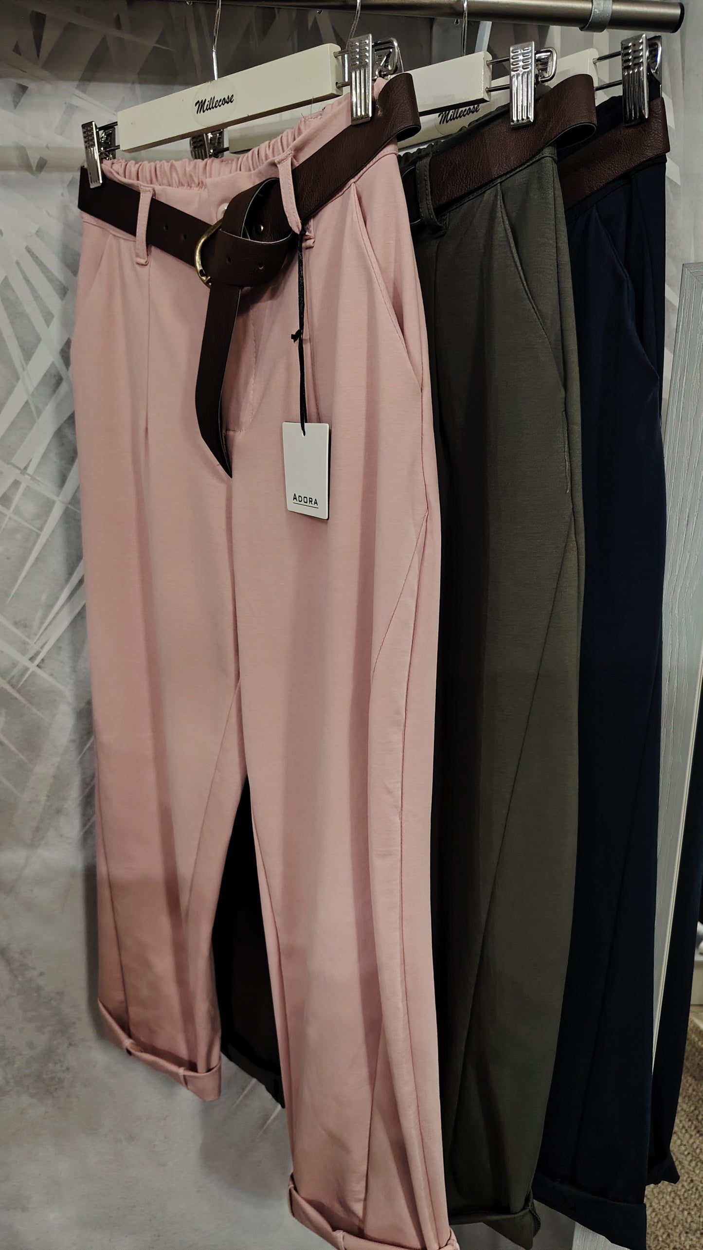 Pantalone baggy  punto Milano