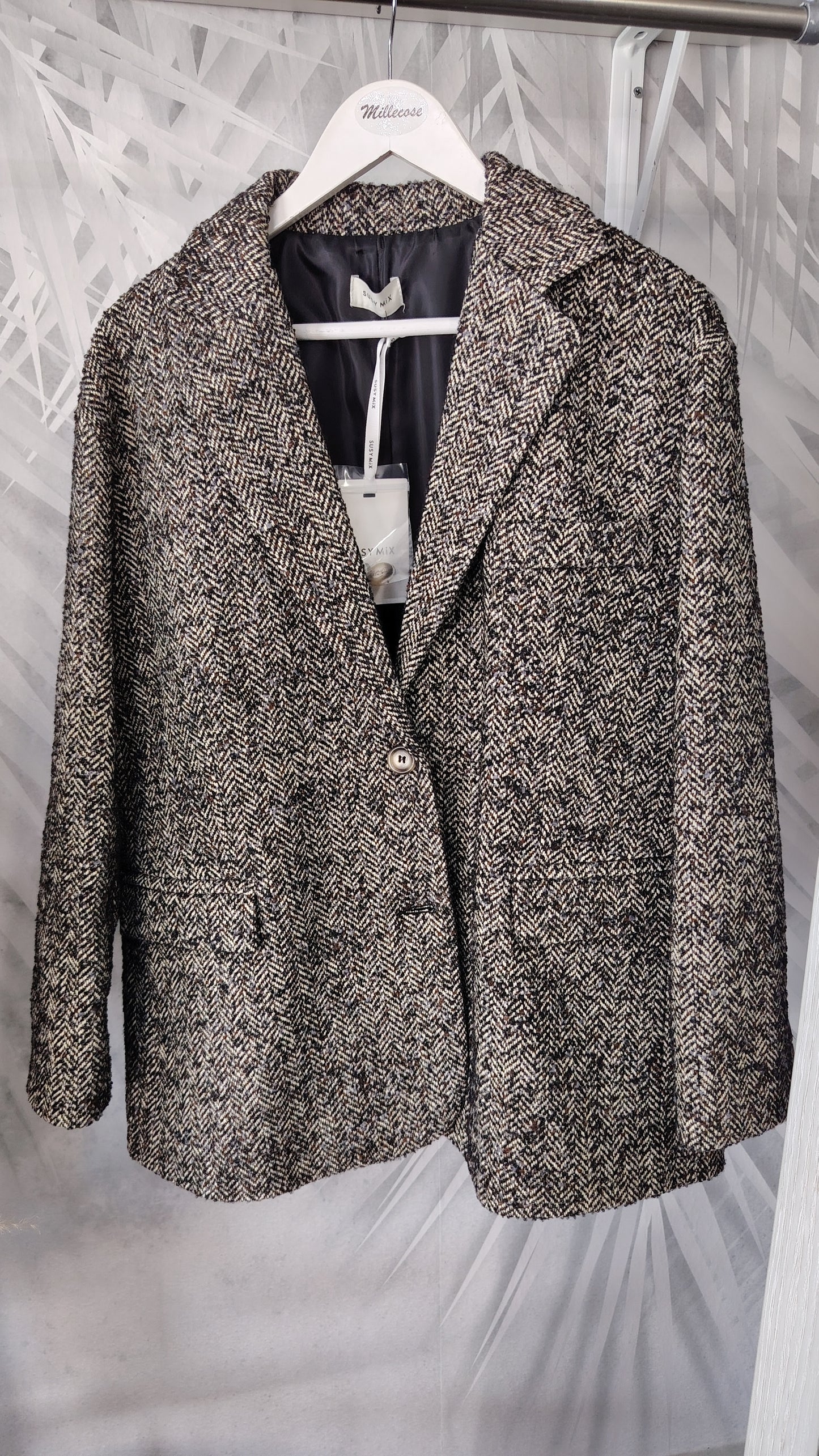 Giacca cappotto spinata