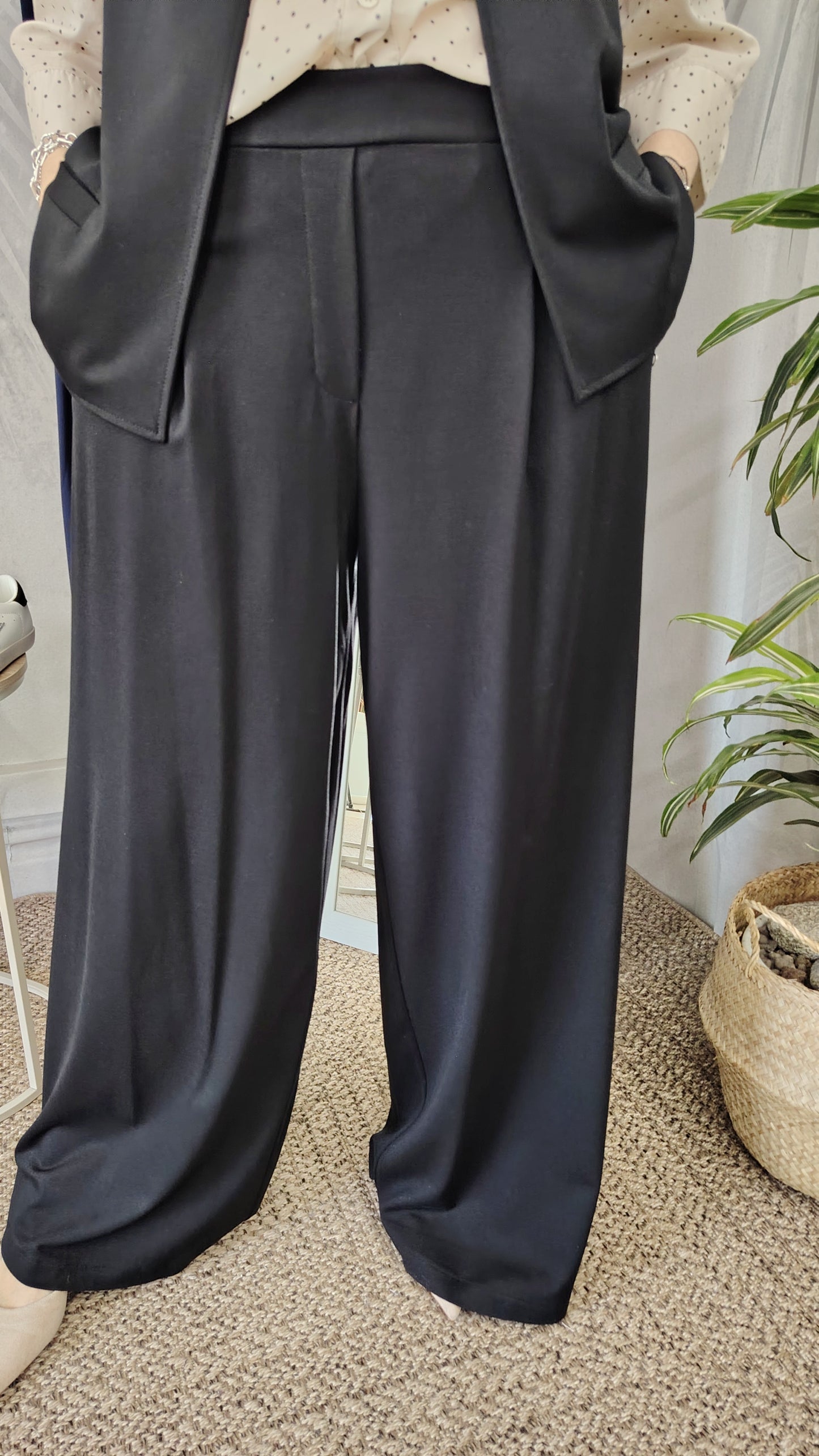 Pantalone ampio punto Milano