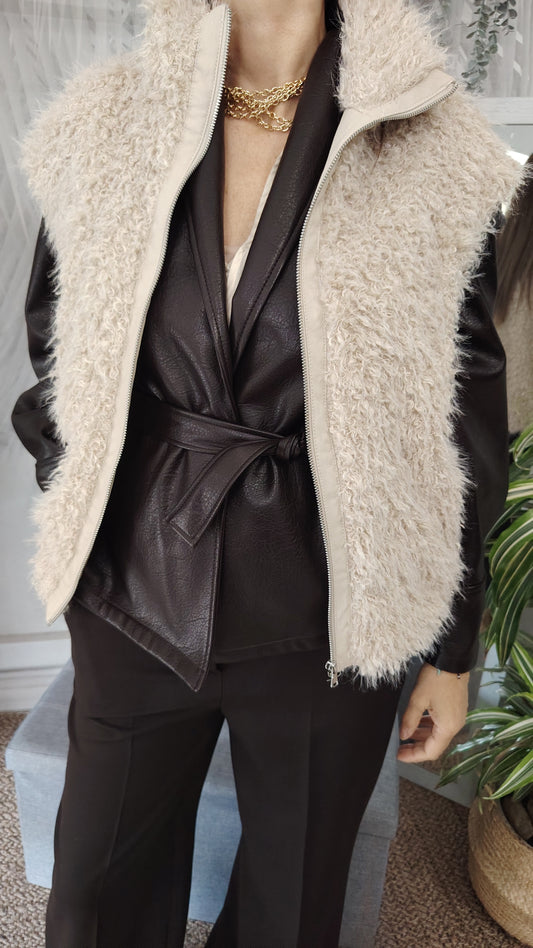 Gilet mongolia