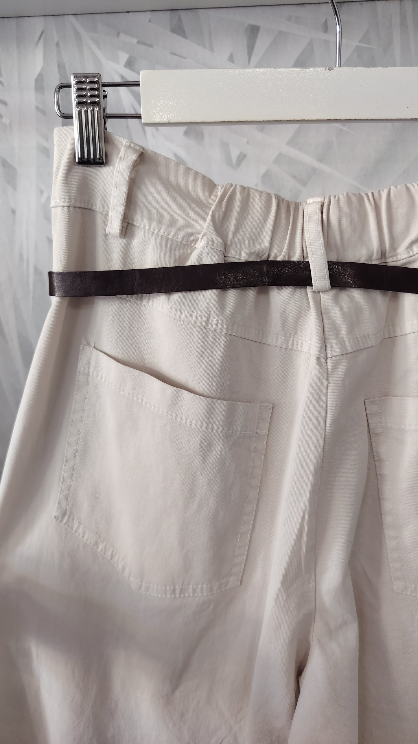 Pantaloni palazzo in cotone leggero