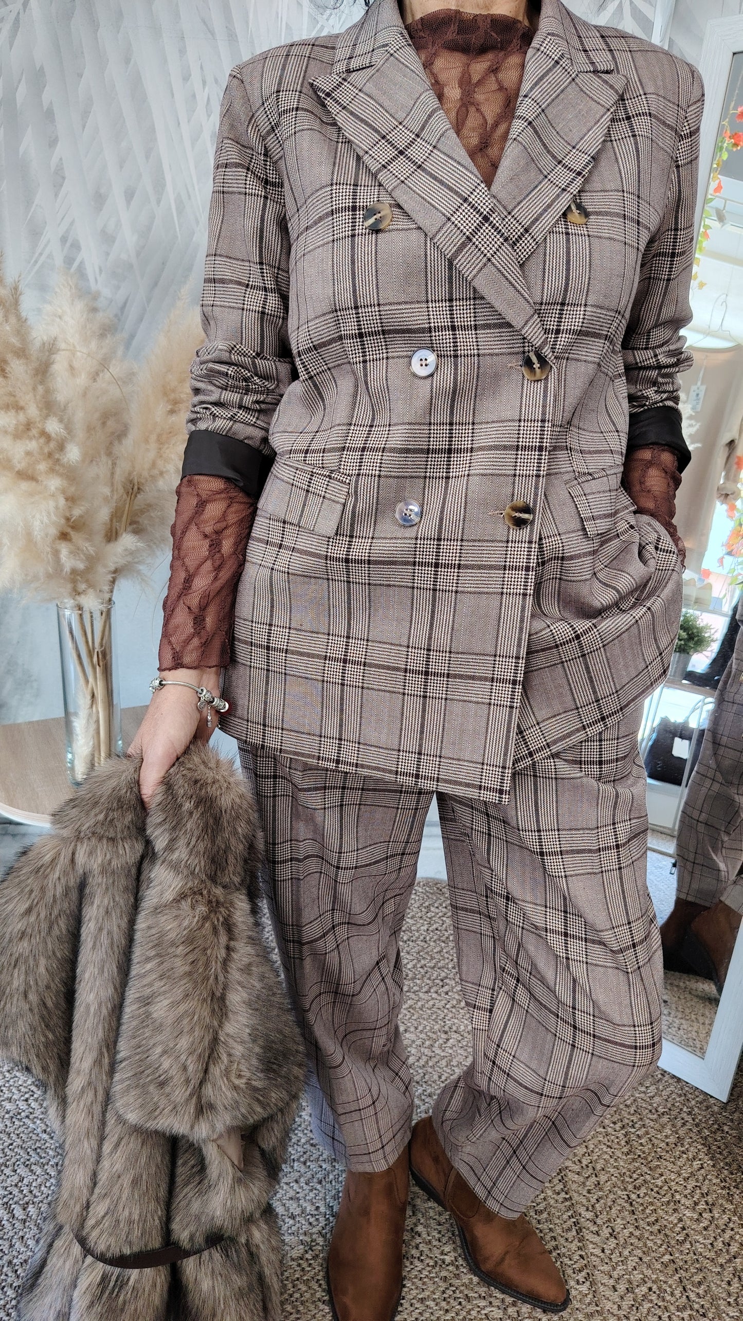 Pantaloni principe di galles