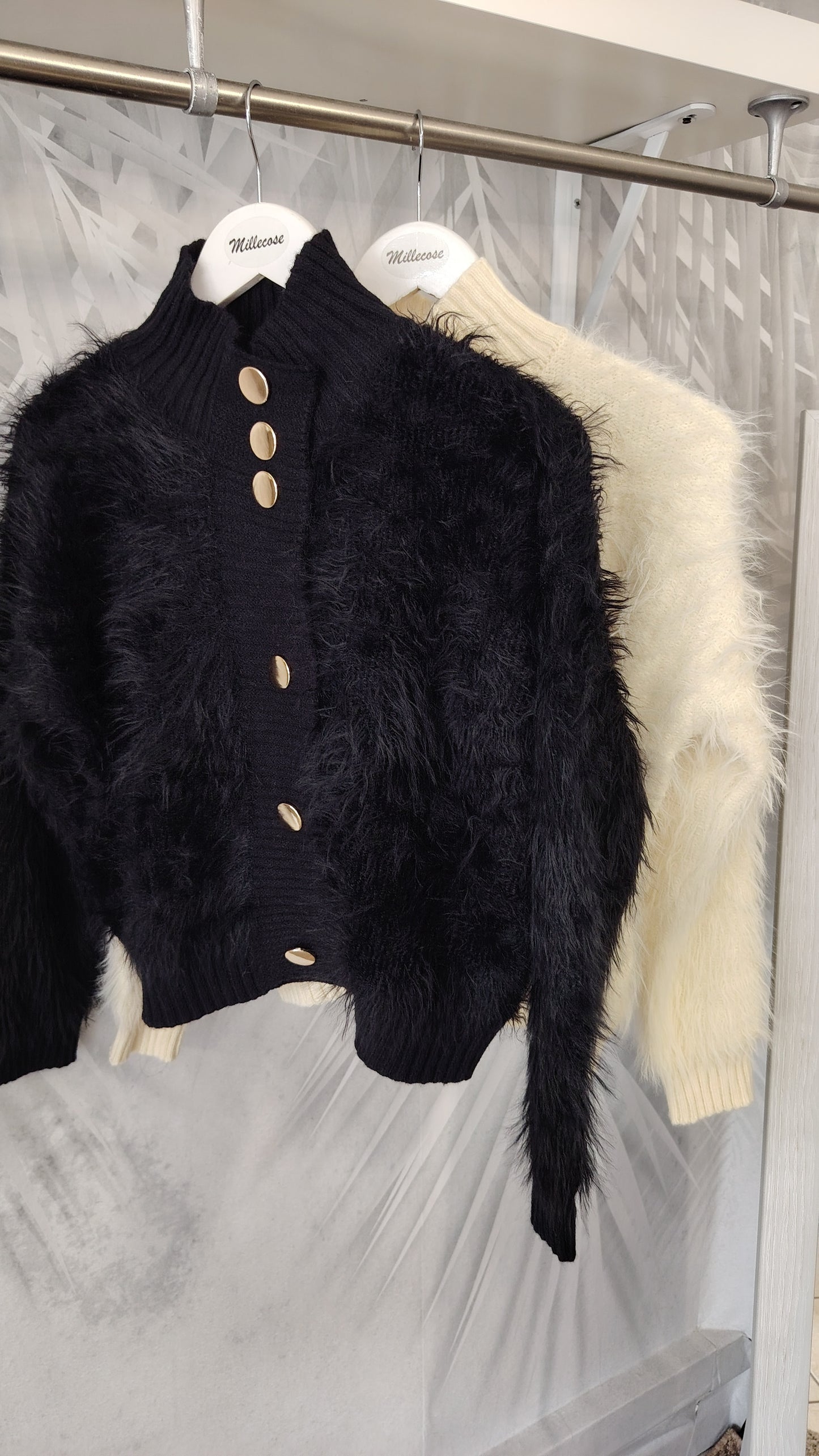 Giacchino con bottoni oro