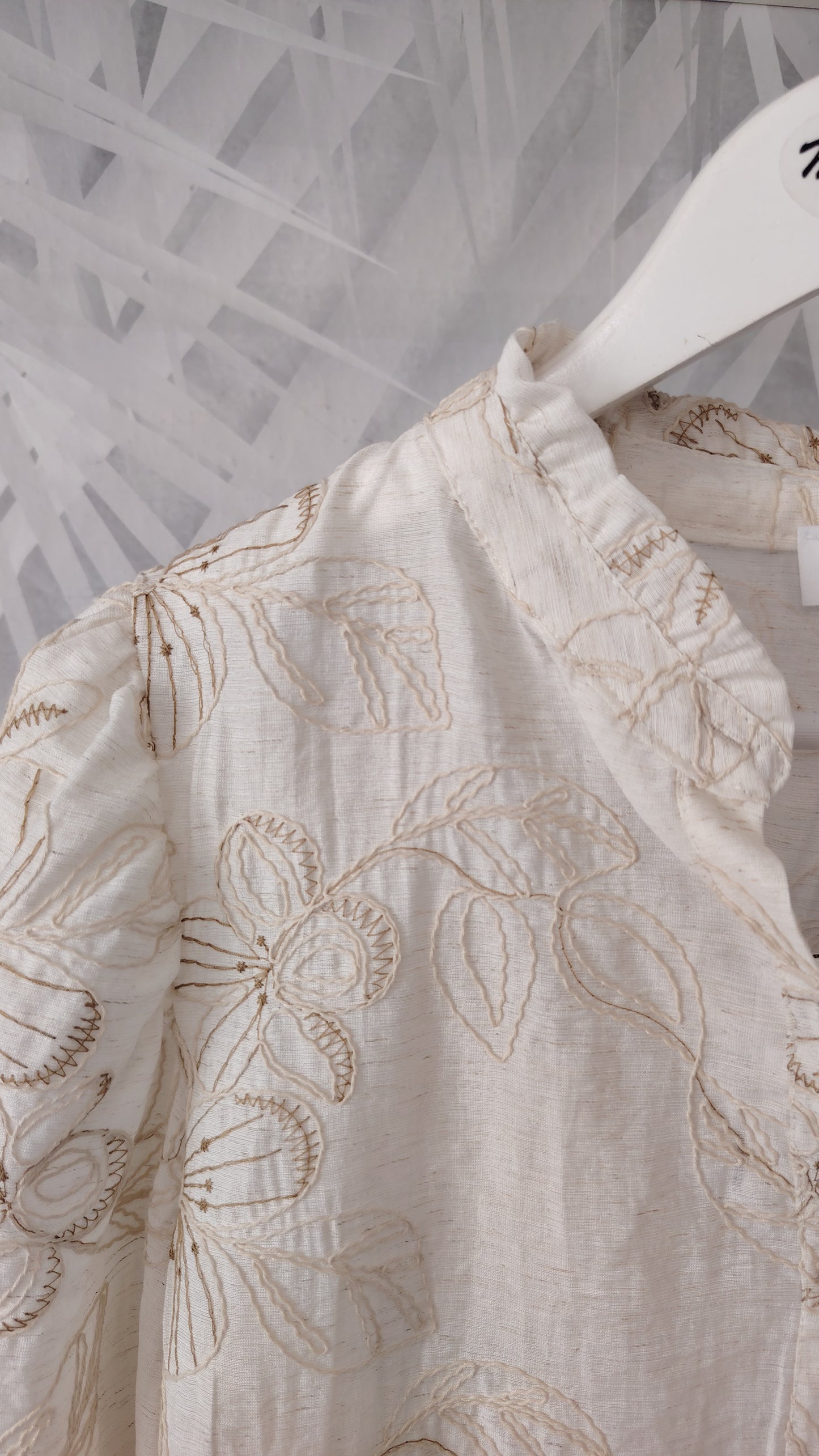 Camicia coreana ricami