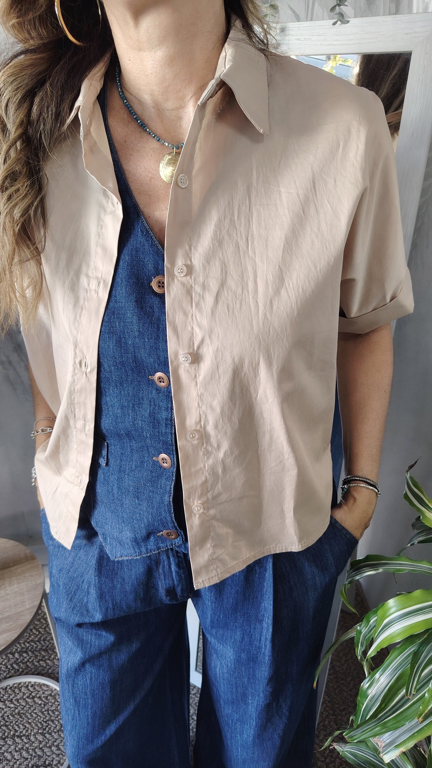 Camicia manica 3/4