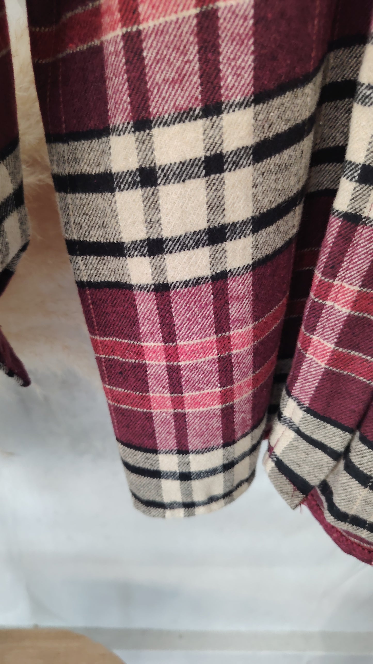 Camicia check flanella