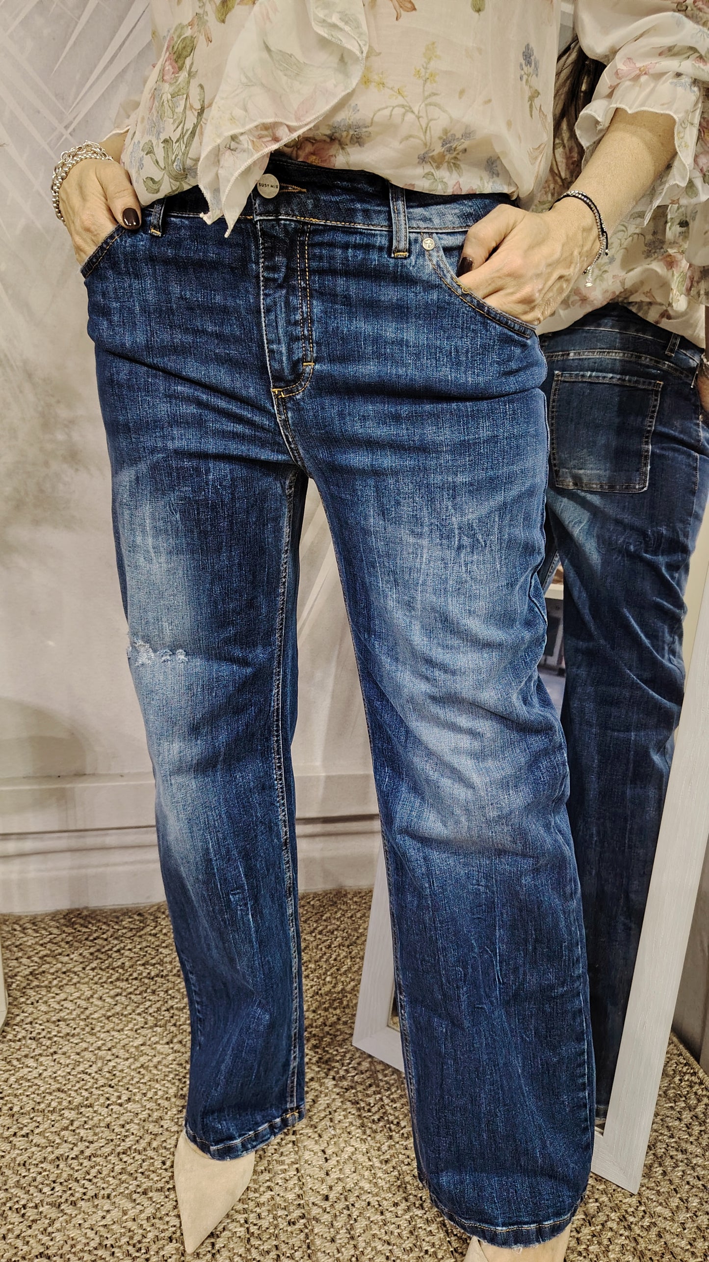Jeans straight leg ERIKA
