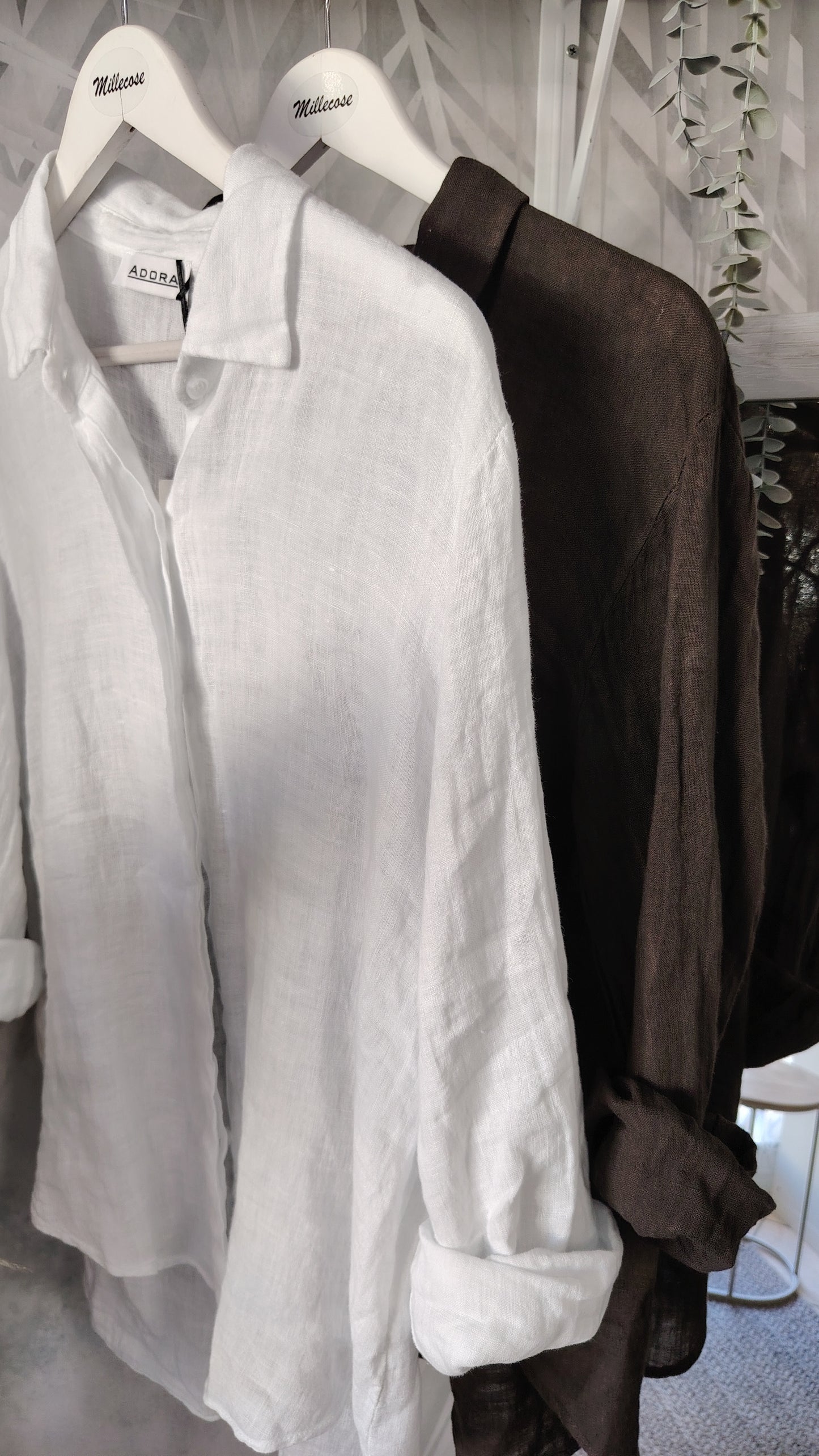 Camicia over lino