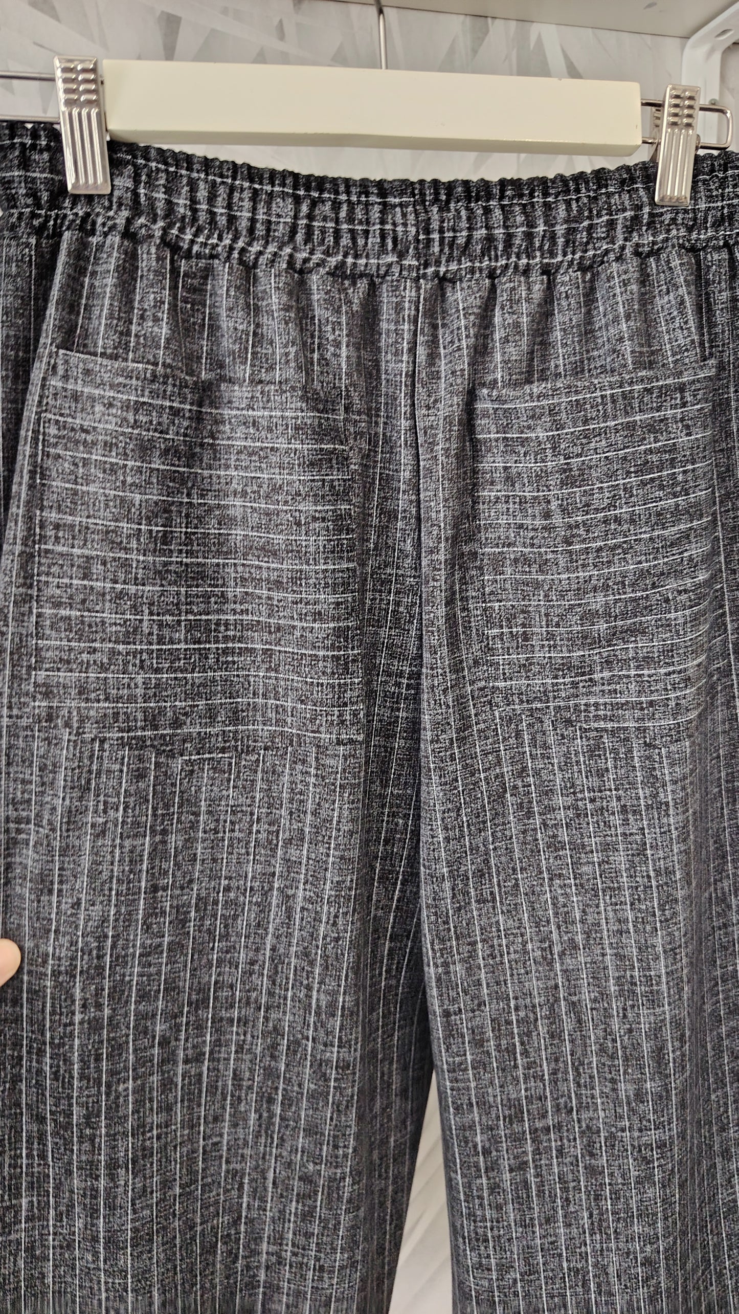 Pantaloni baloon a righe