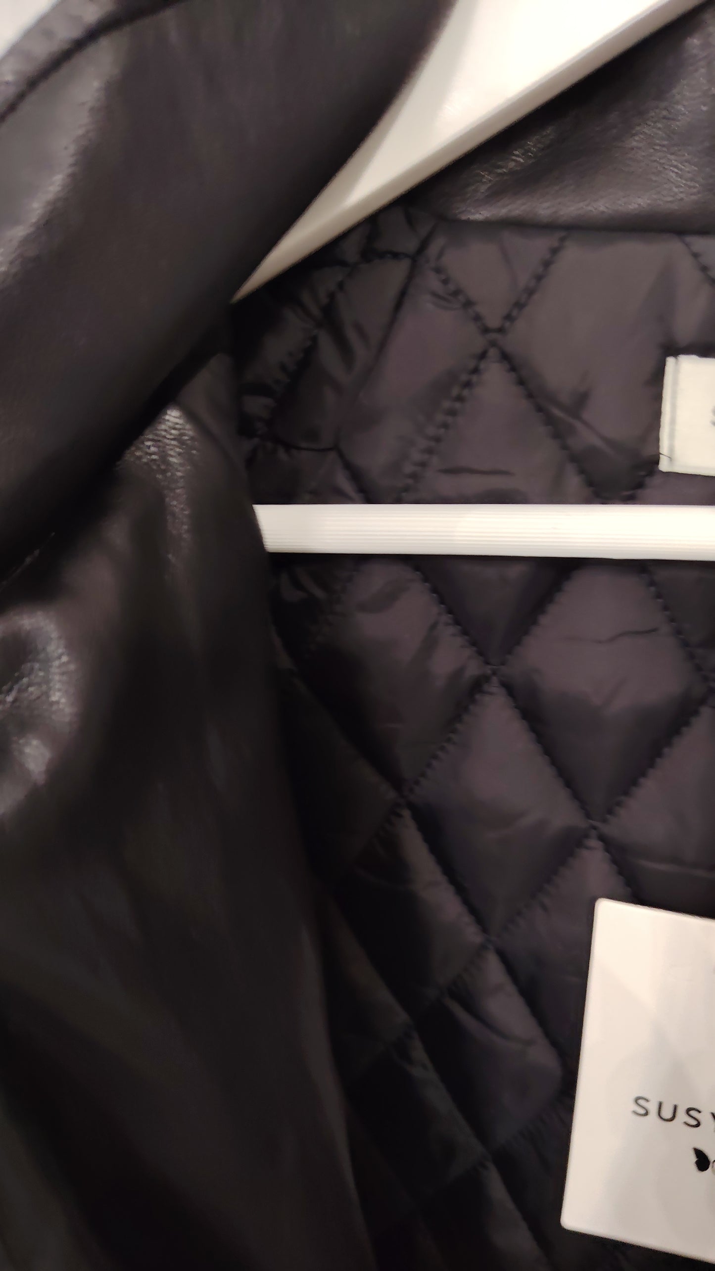 Giubbino bomber ecopelle