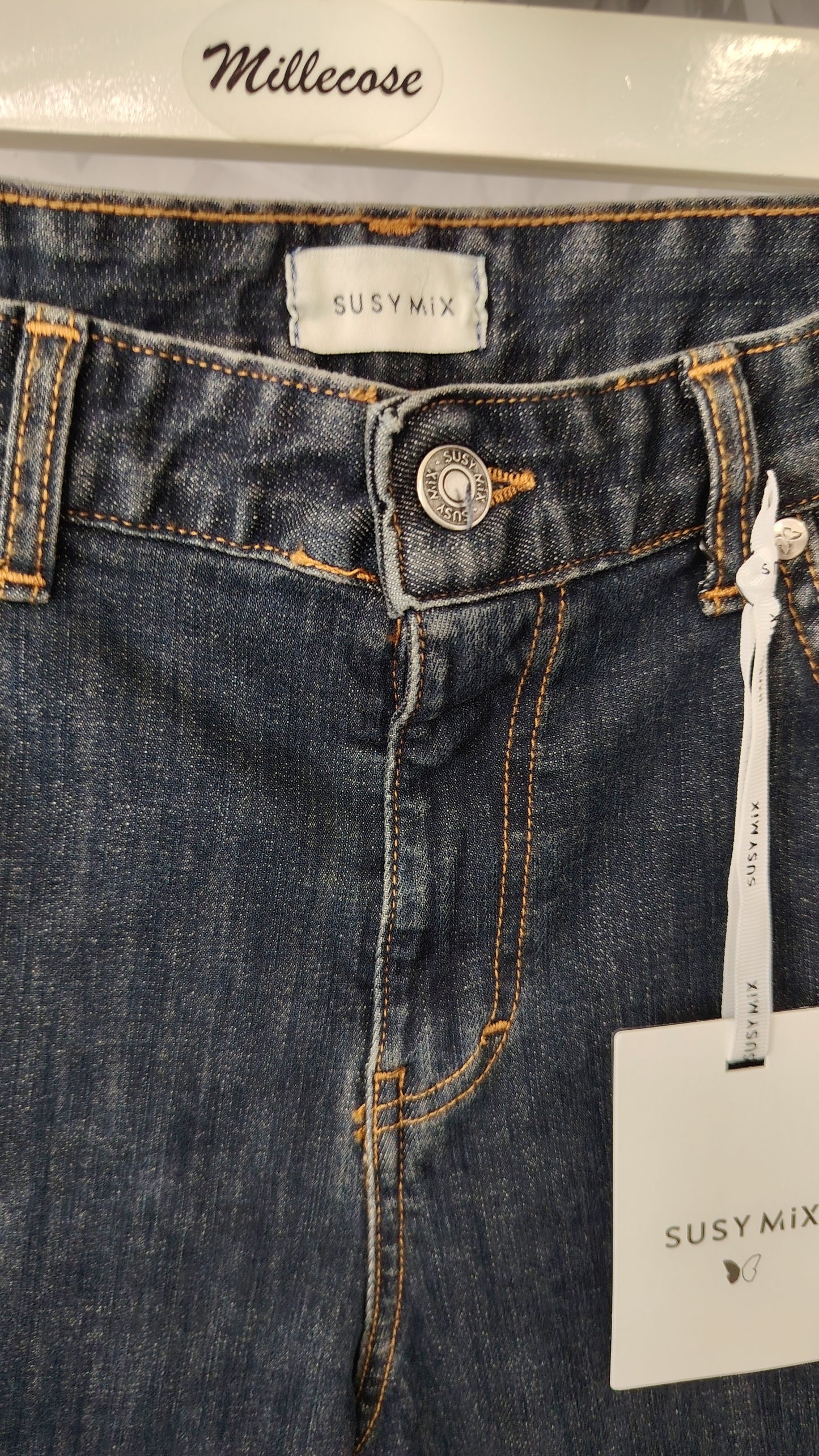 Jeans boyfriend blu scuro