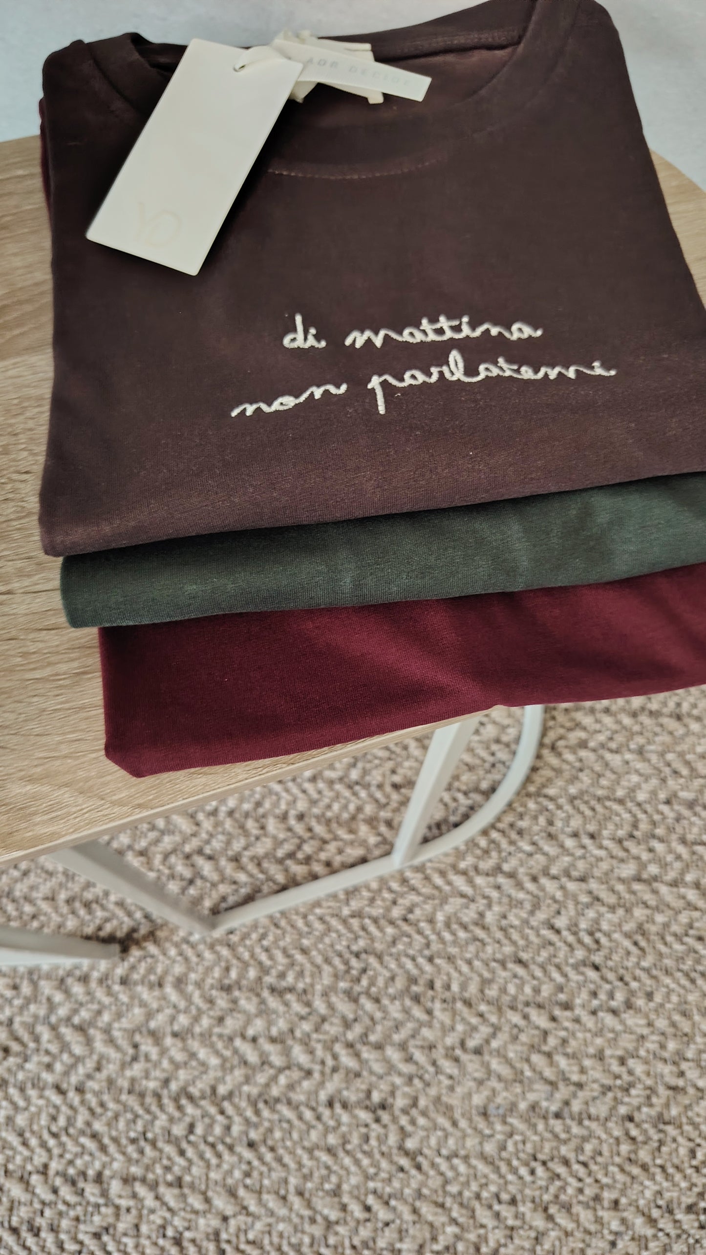 T-shirt DI MATTINA NON PARLATEMI