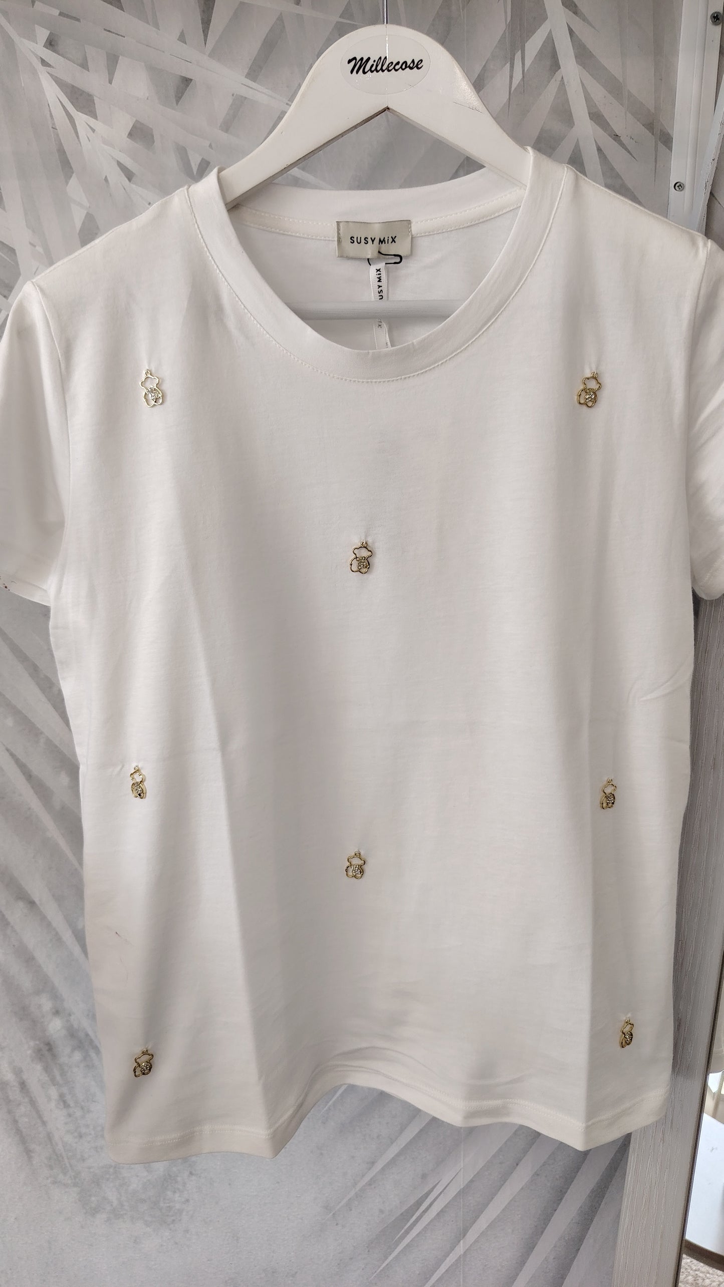 T-shirt orsetti oro