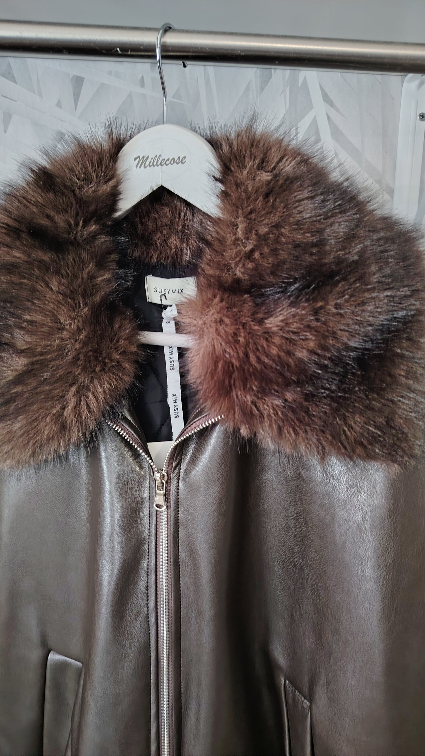 Bomber ecopelle ed ecopelliccia