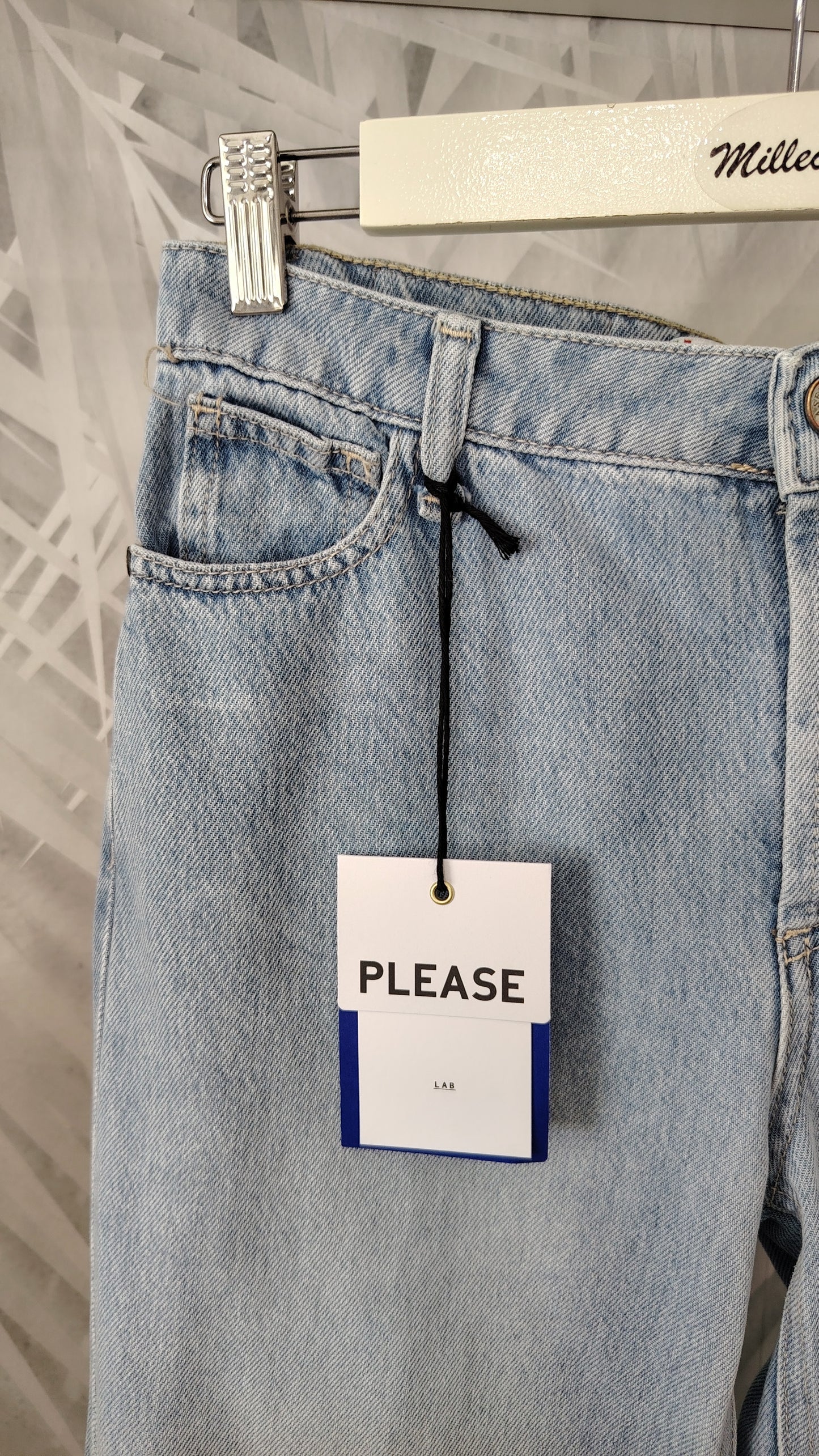 Jeans flare lavaggio chiaro
