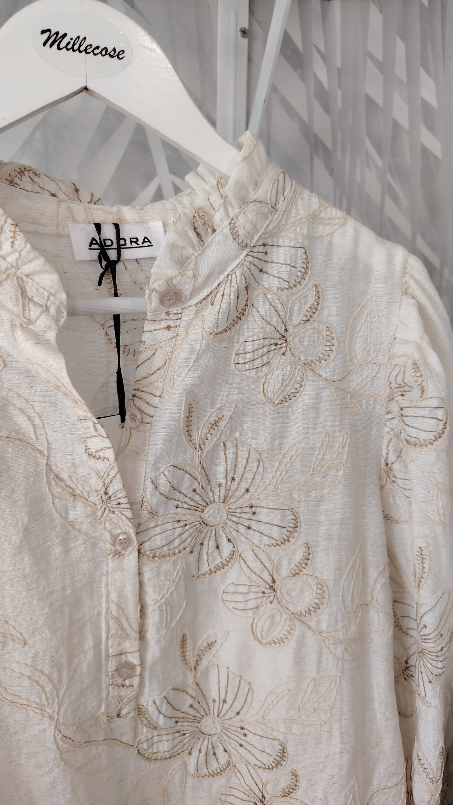 Camicia coreana ricami