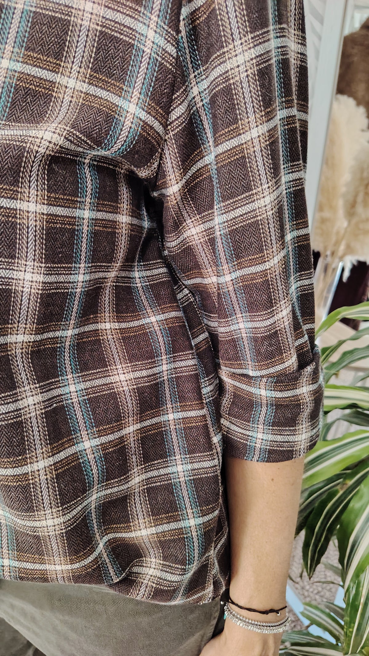 Camicia check flanella