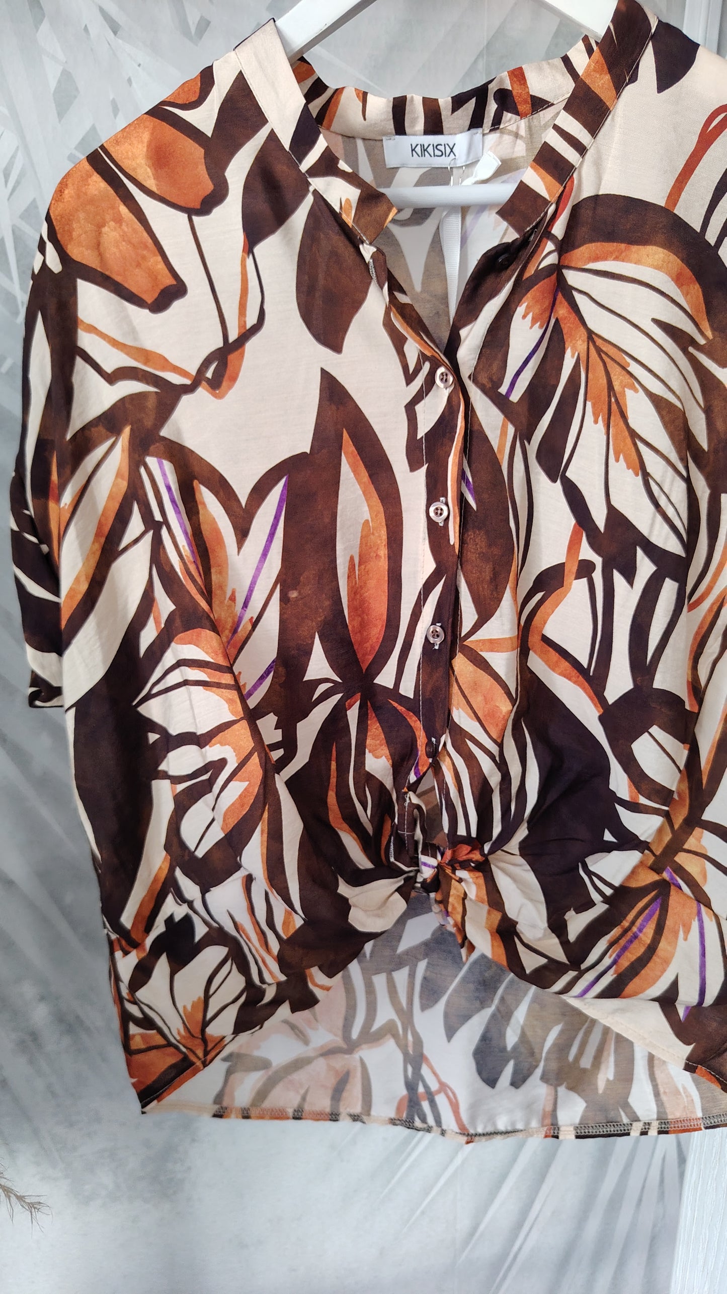 Camicia fantasia jungle