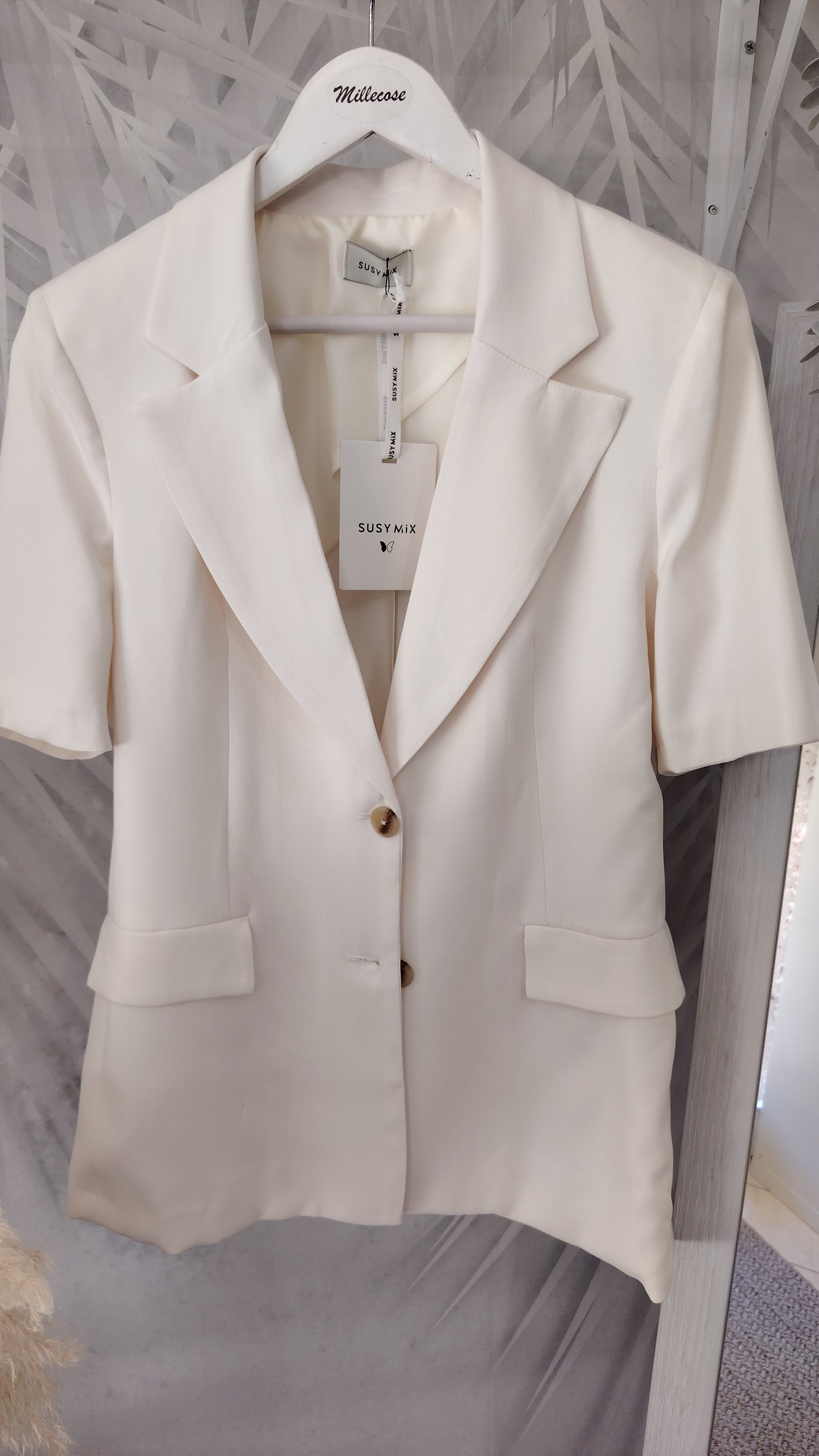 Blazer mezza manica