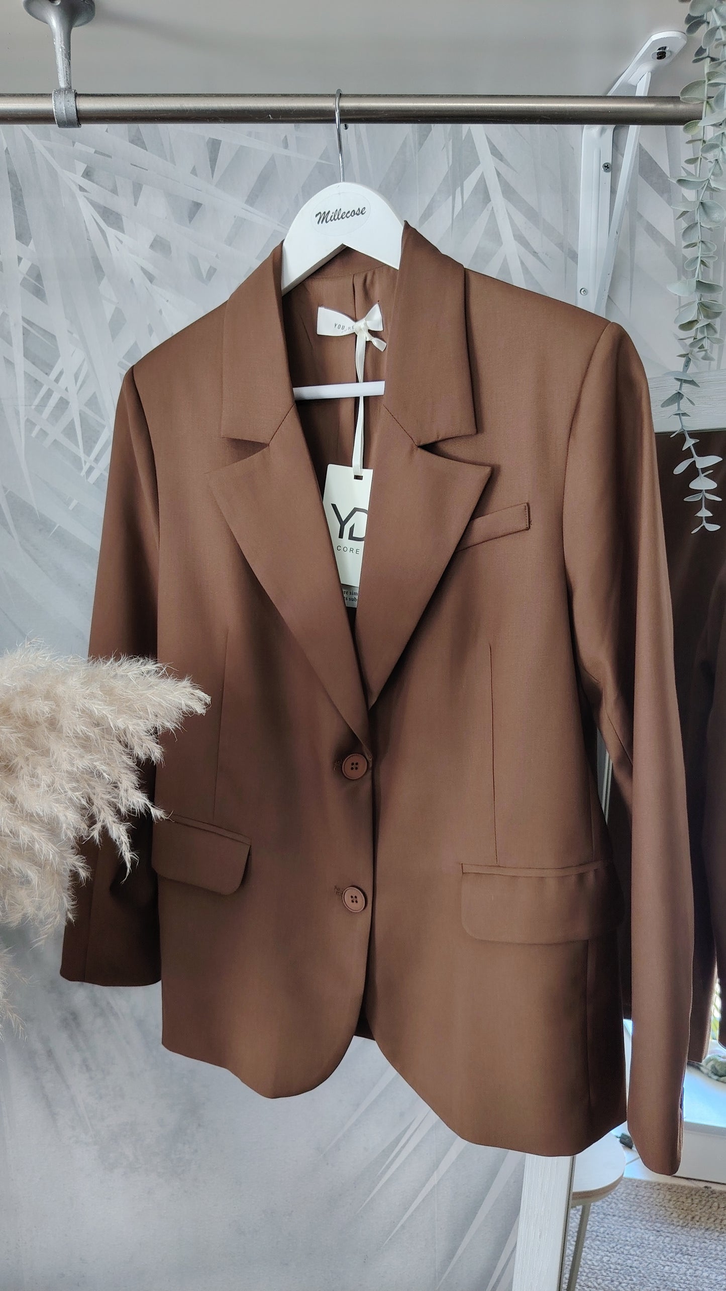 Blazer over due bottoni