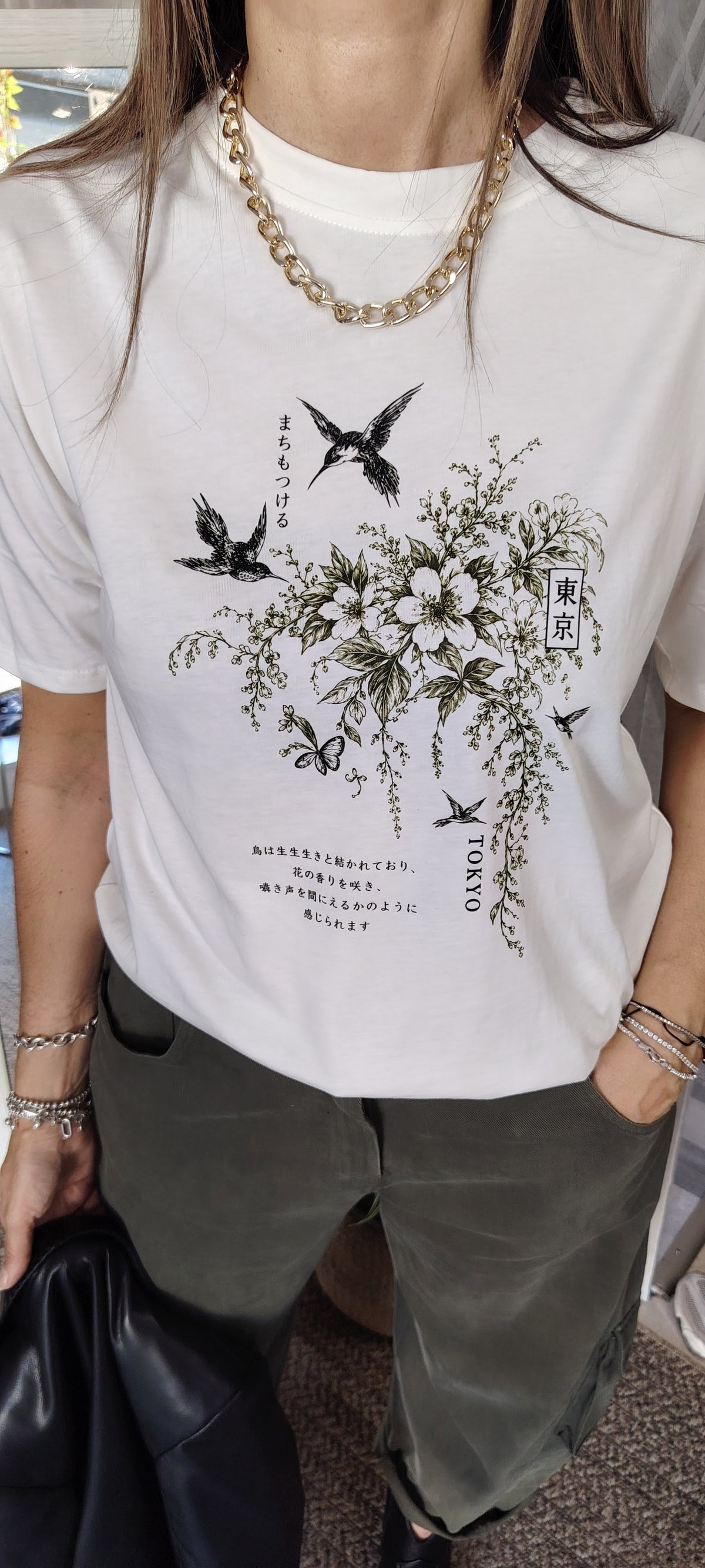 T-shirt stampa Japan