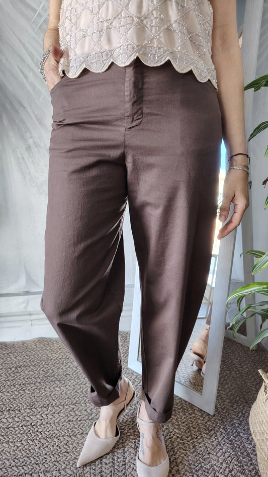 Pantalone baloon cotone