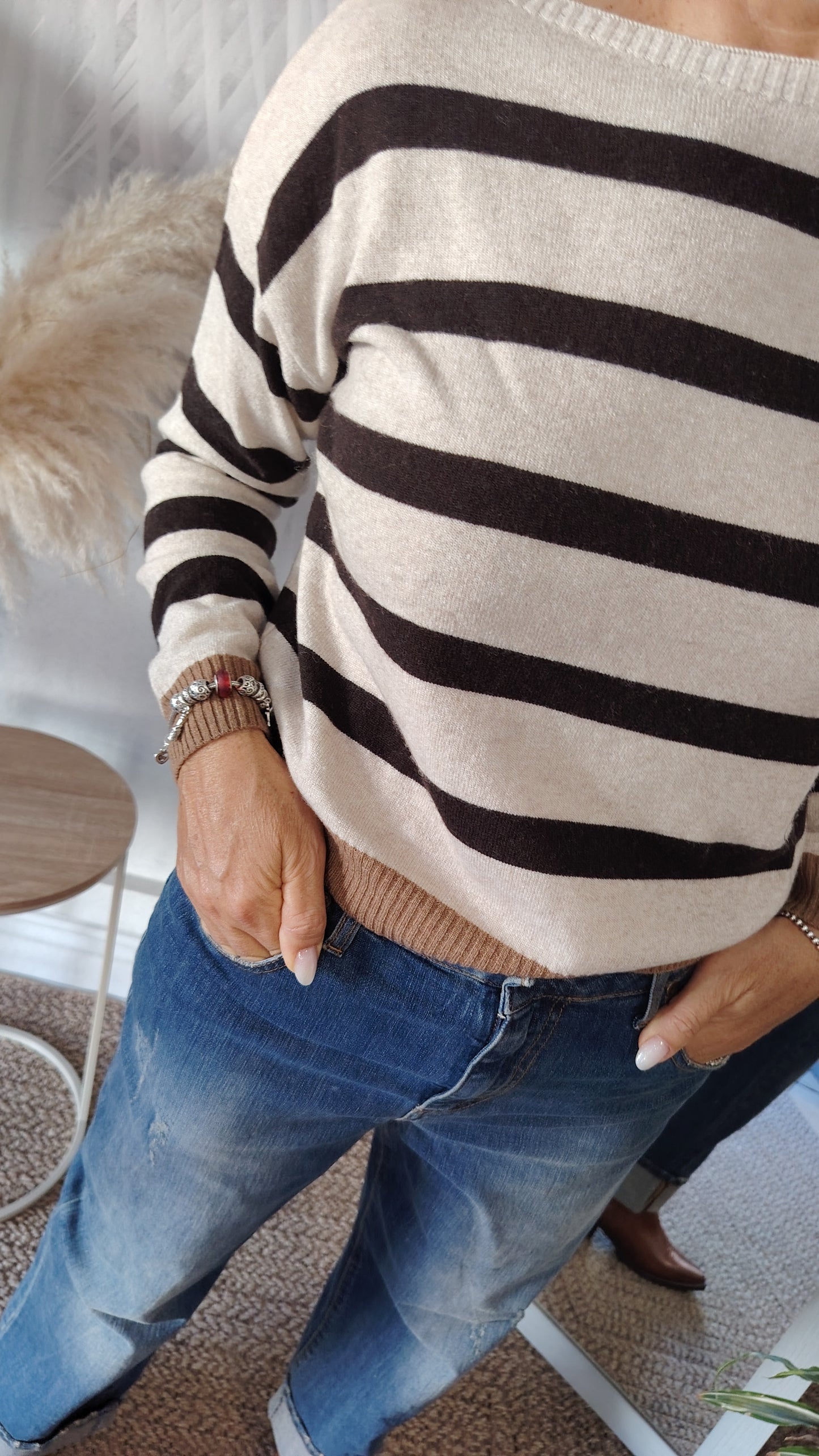 Jeans gamba dritta