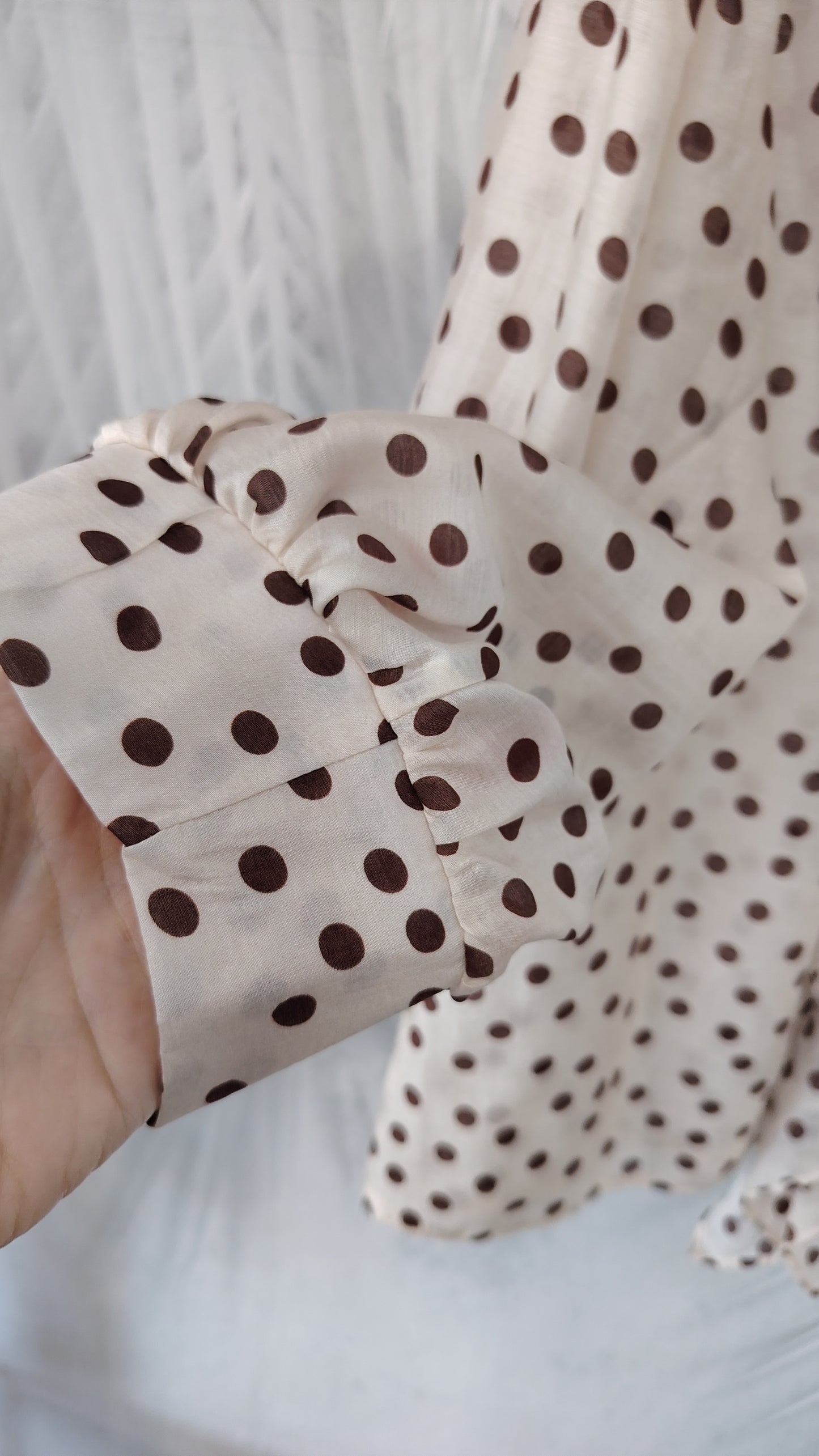 Camicia a pois