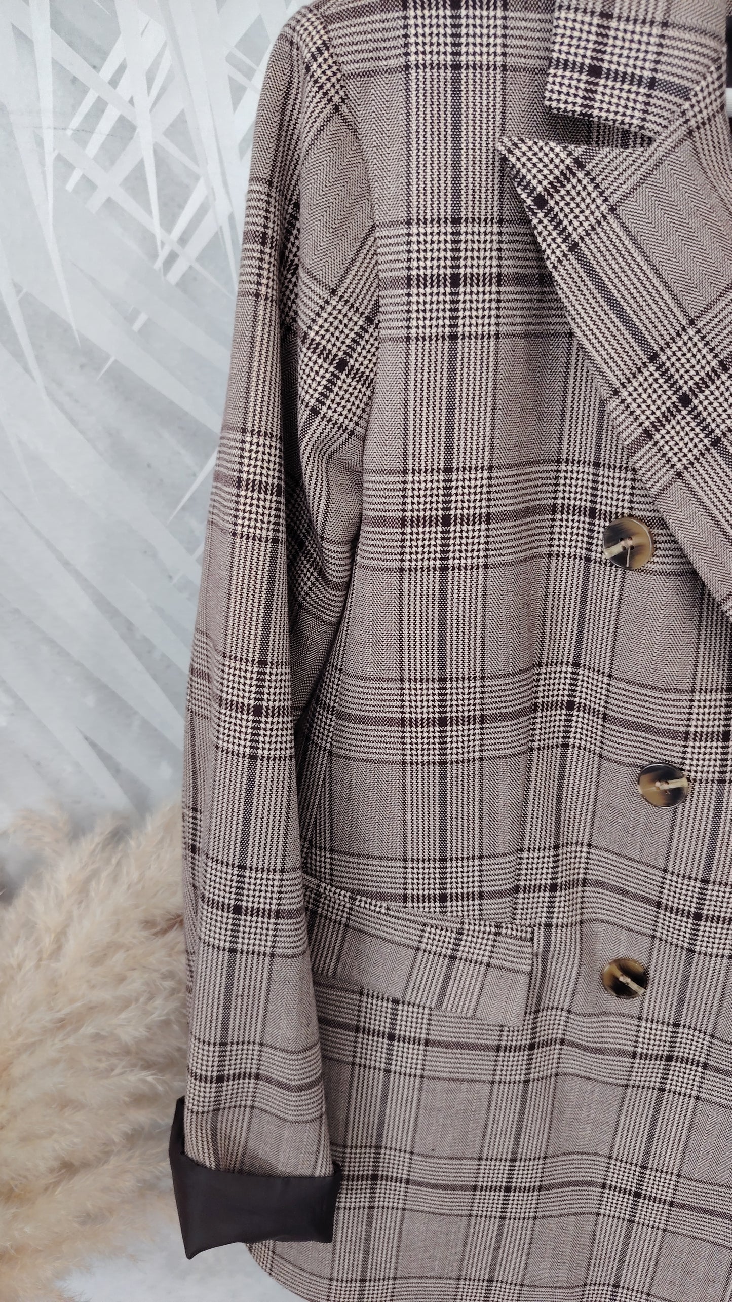 Giacca doppiopetto principe di galles