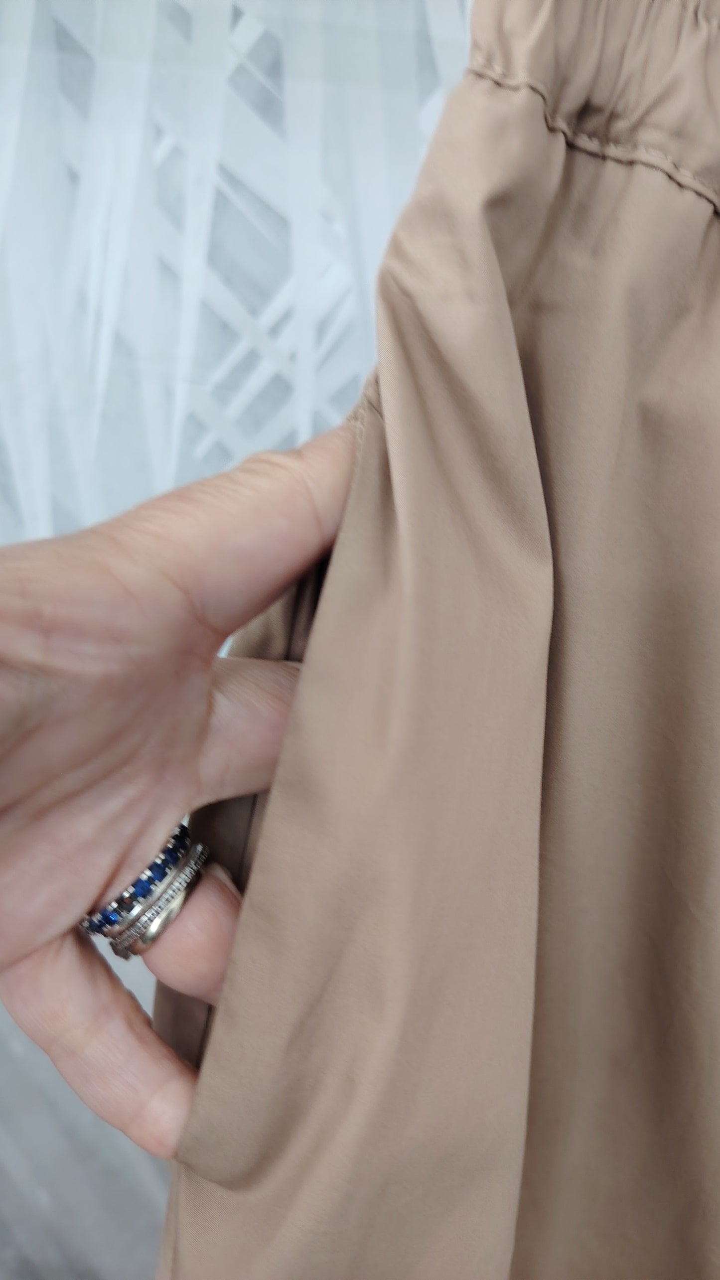 Pantalone gabardina gamba morbida