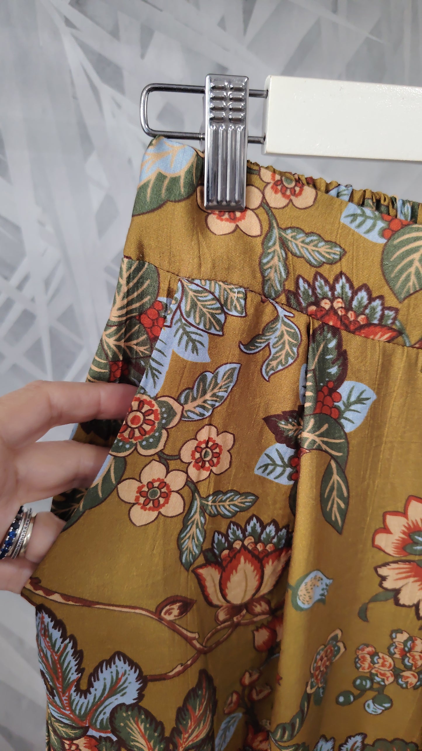 Pantalone palazzo misto viscosa