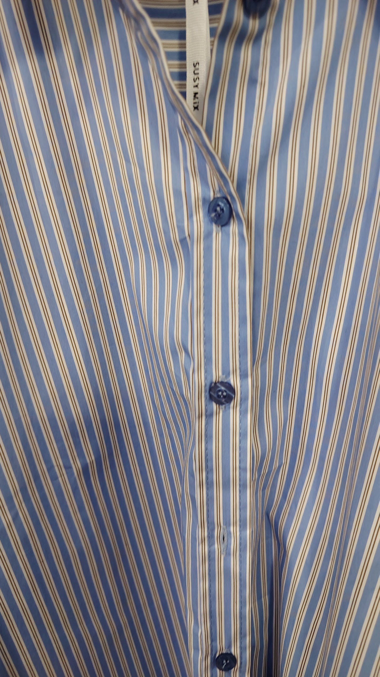 Camicia rigata over