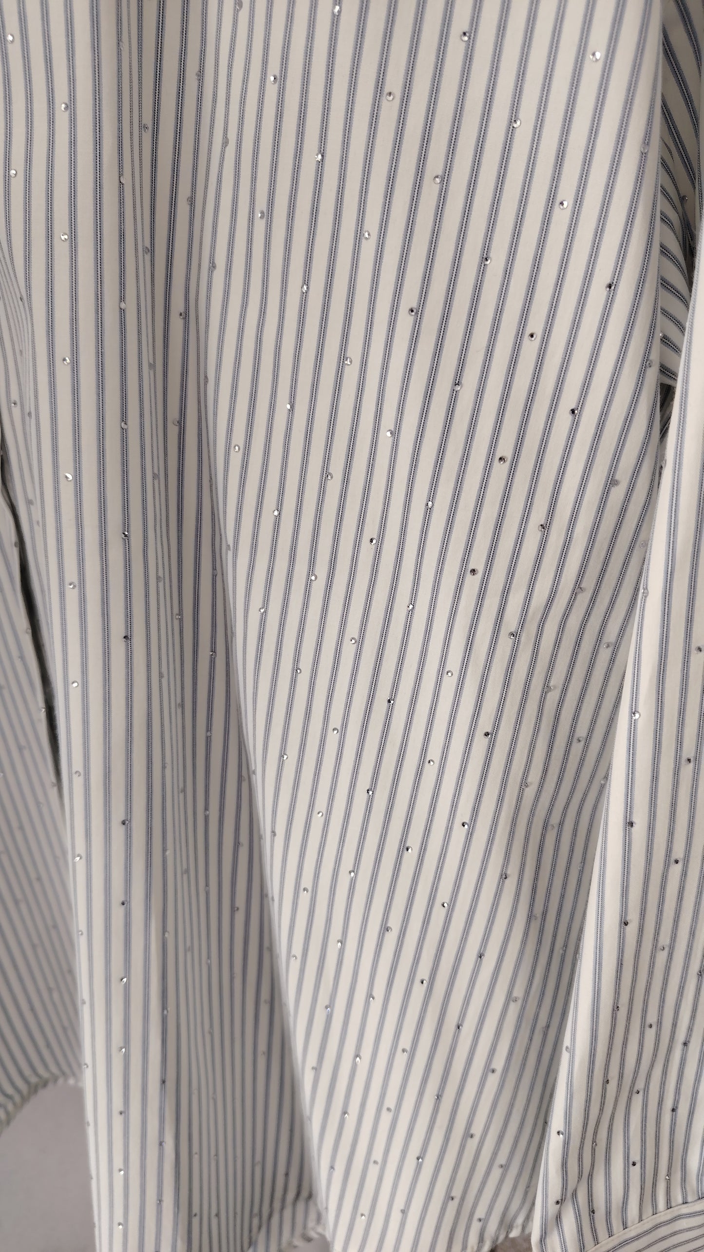 Camicia over con brillantini