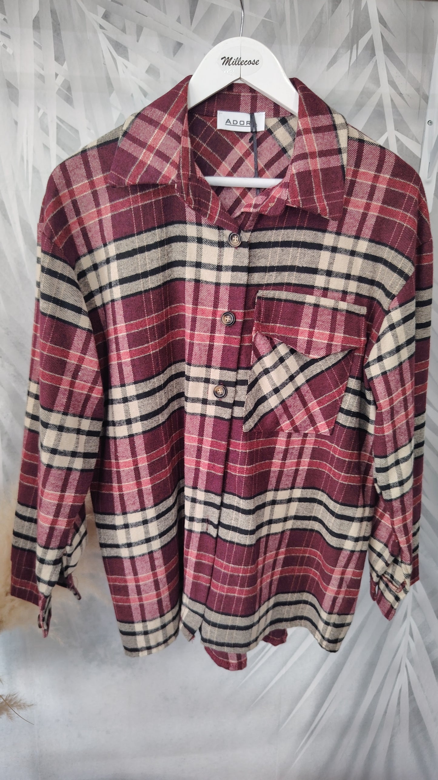 Camicia check flanella