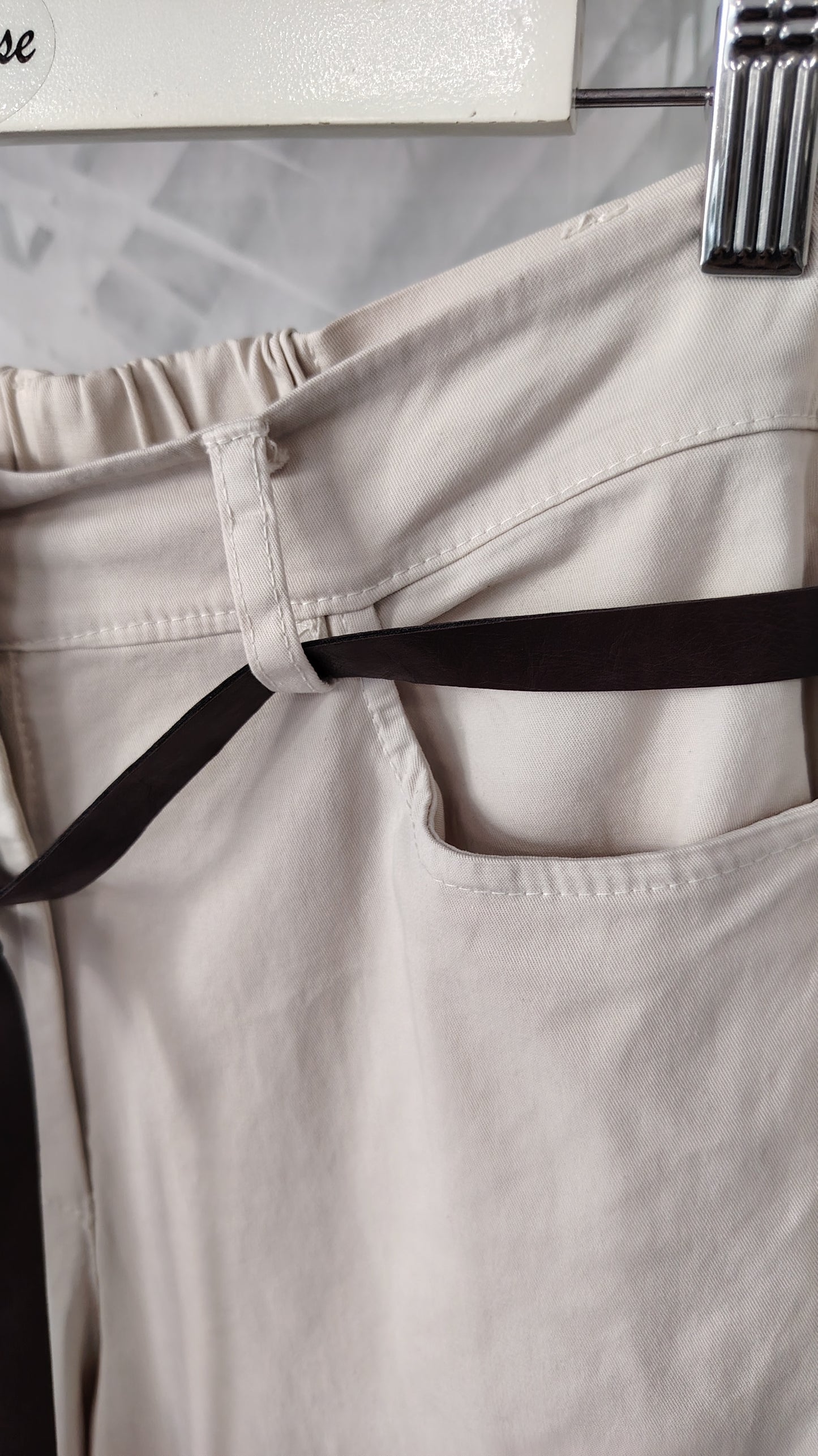Pantaloni palazzo in cotone leggero