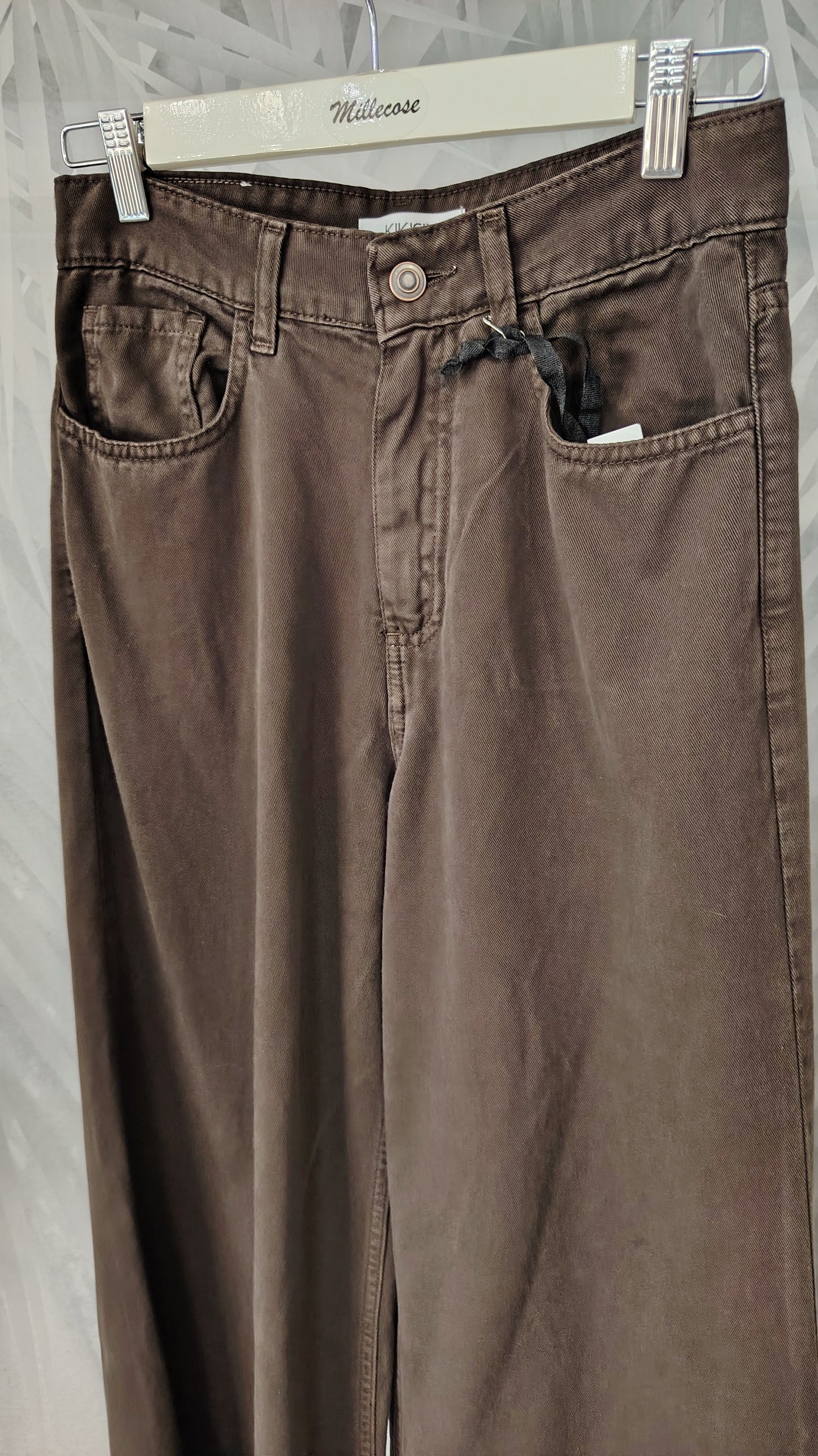 Pantalone largo cinque tasche