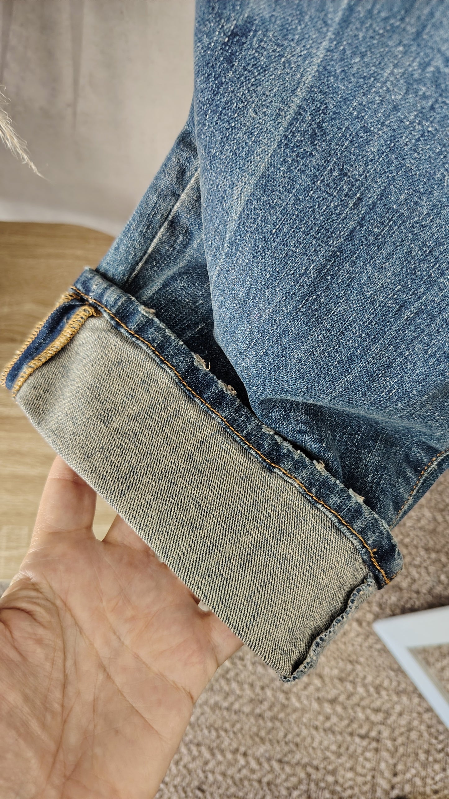 Jeans gamba dritta