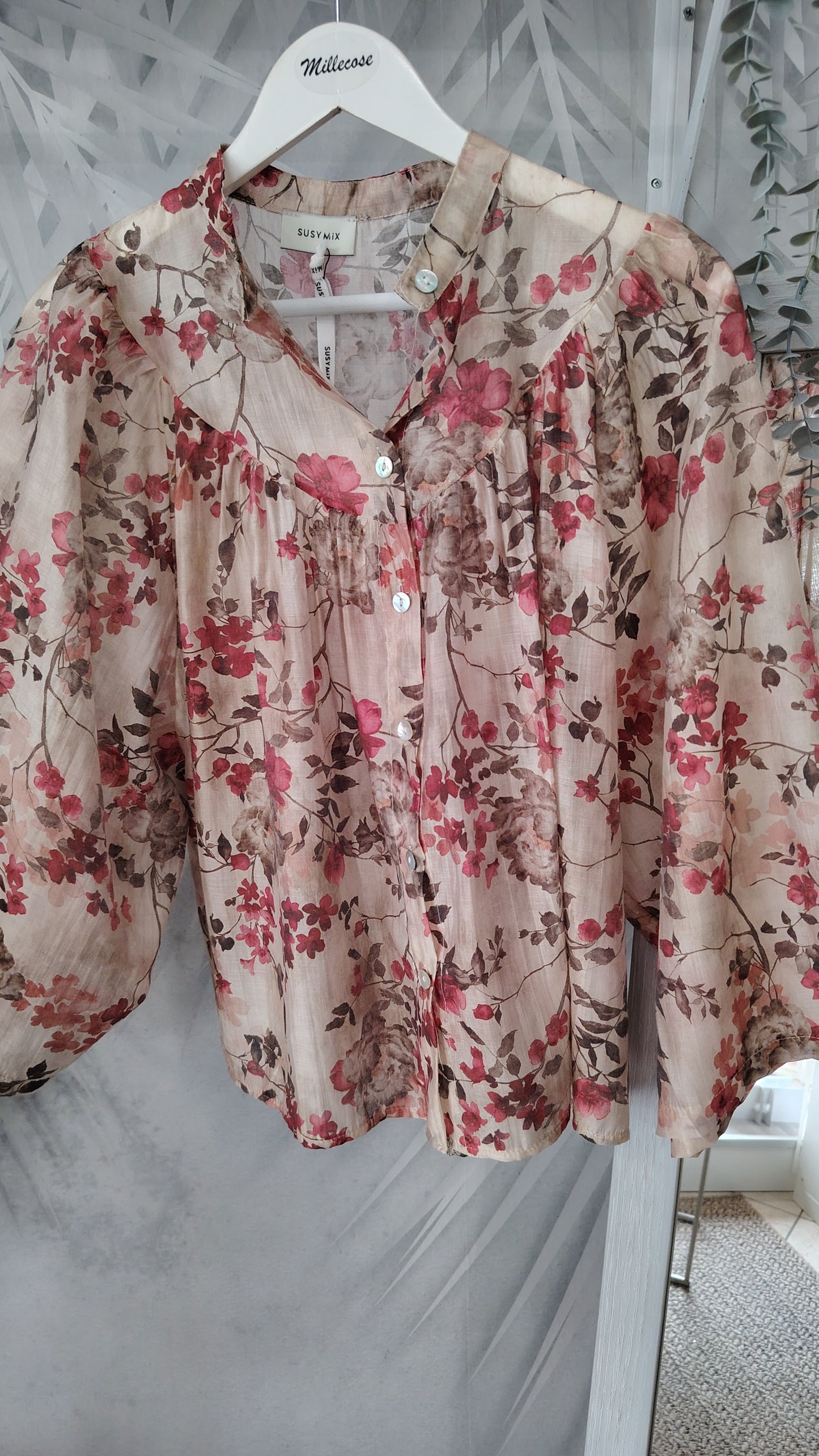 Camicia stampa fiori
